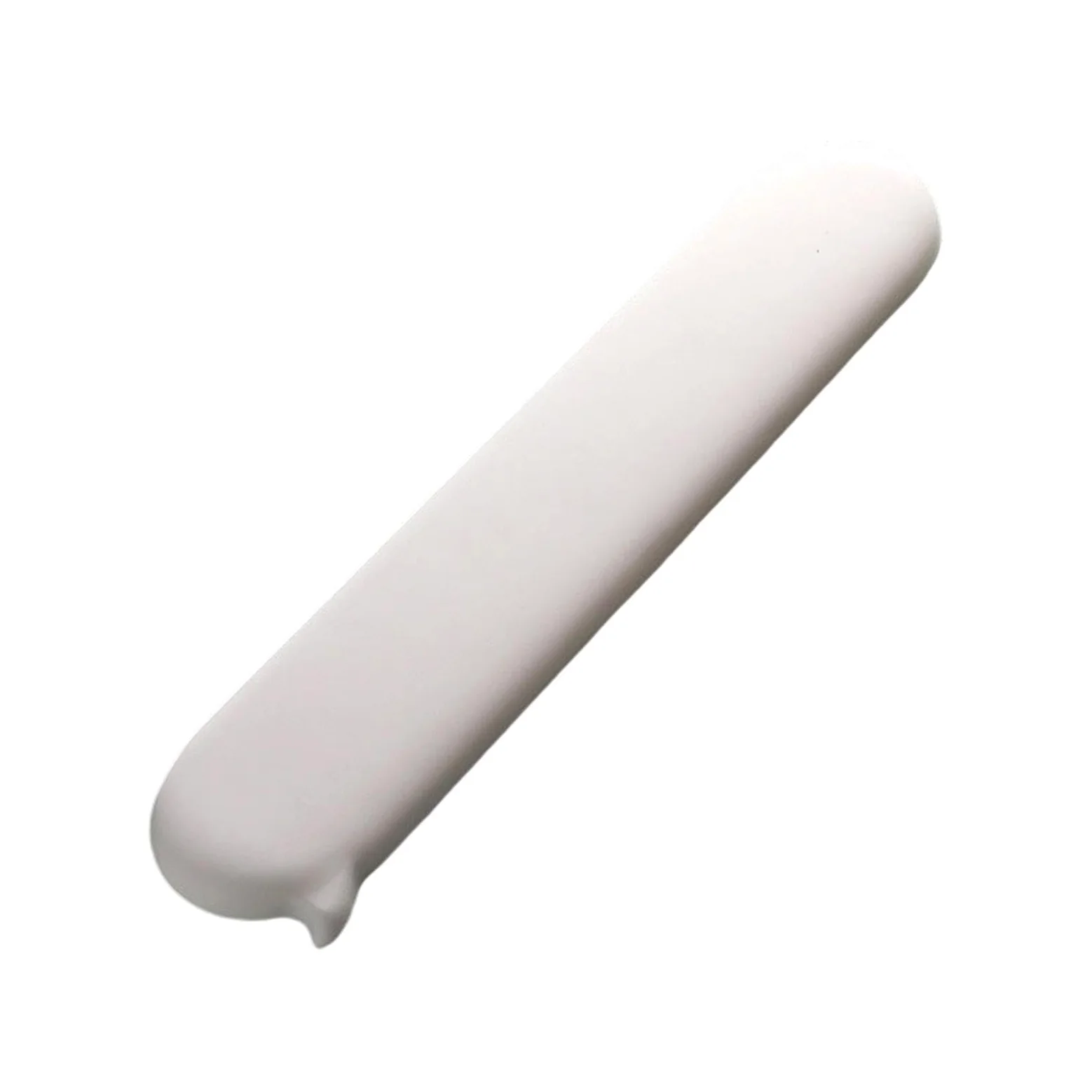Cuscino poggiapolsi per tastiera, regalo, ergonomico, morbido, per scrivania, computer, poggiapolsi per ufficio e casa, Bianco