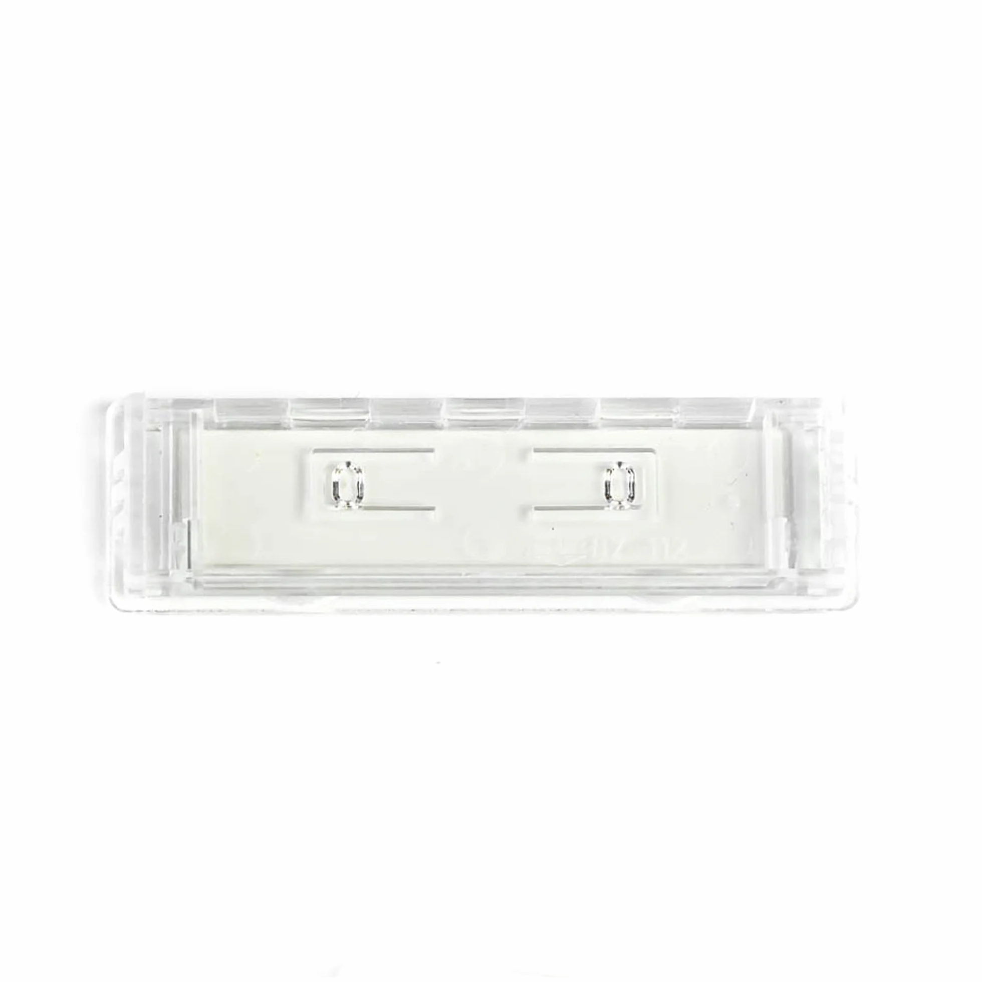 Renz Targhetta porta nome 92 trasparente 75 x 22 mm