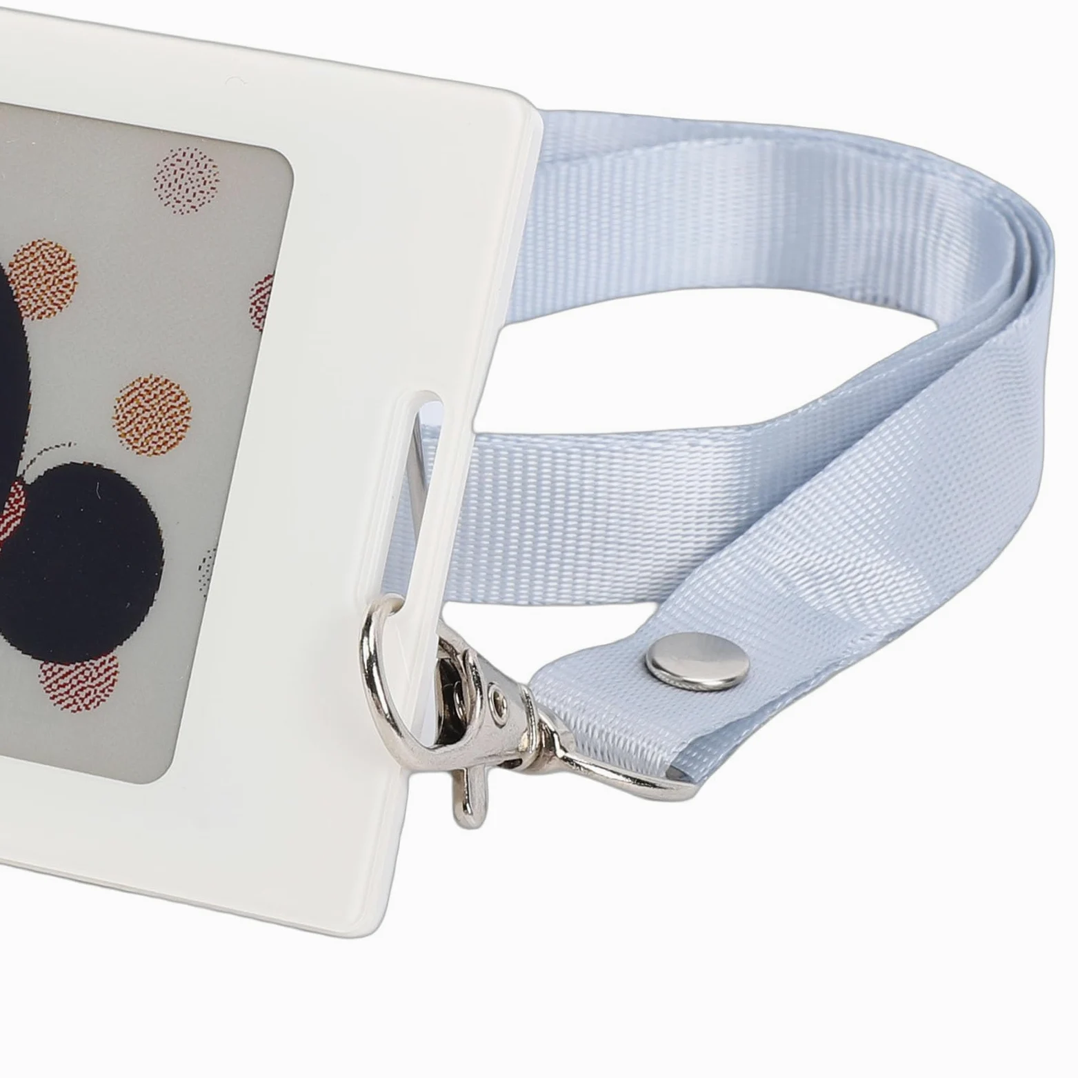 Porta Badge Elettronico, Badge Nominativi per Biglietti da Visita con Schermo a Inchiostro Elettronico da 3,7 Pollici, Porta NFC per Dipendenti d'ufficio con Cordino, Ideale per Supporto