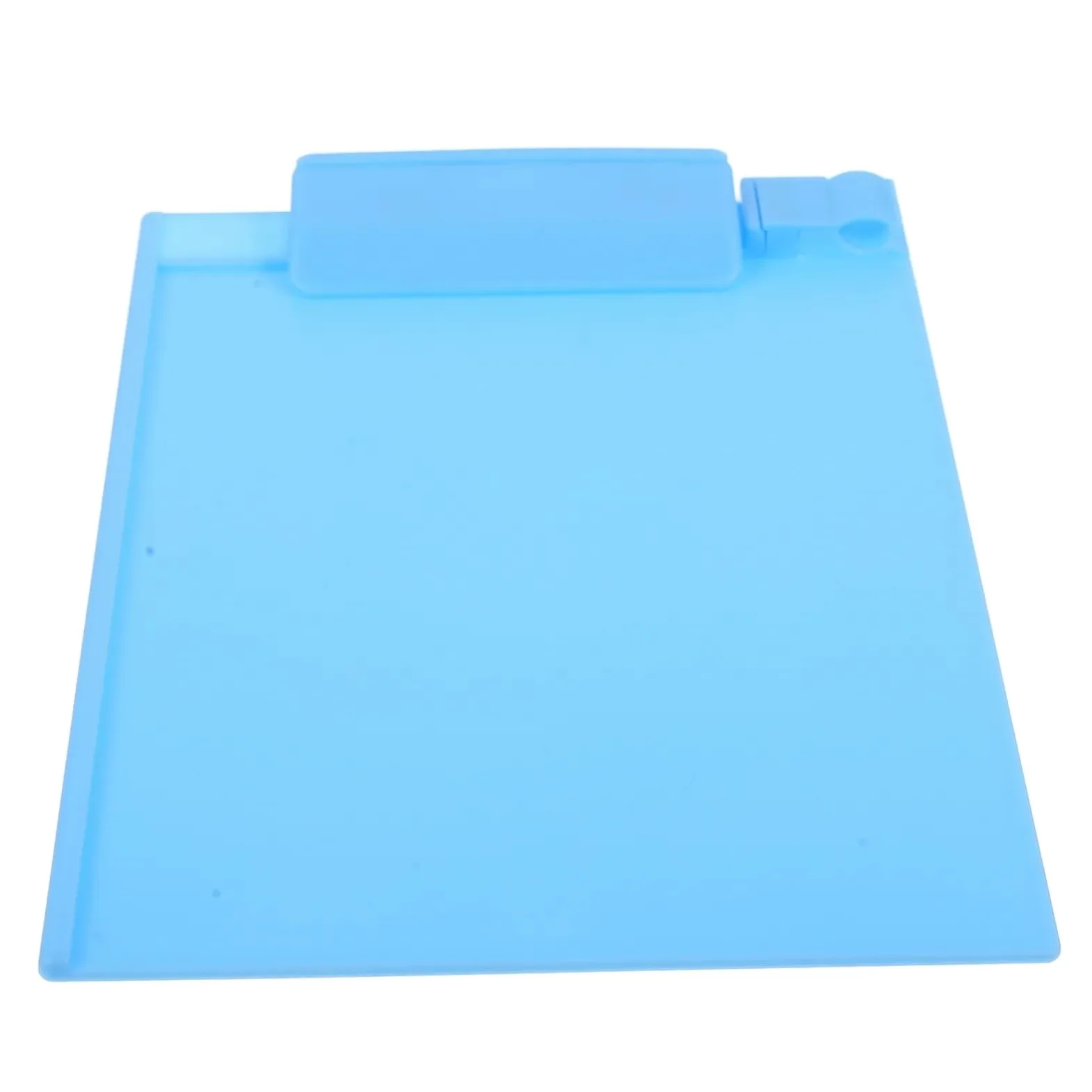 Portablocchi Cartelle for appunti in plastica A5 con clip for profilo, portacarte, for aule scolastiche e ufficio(Grey)