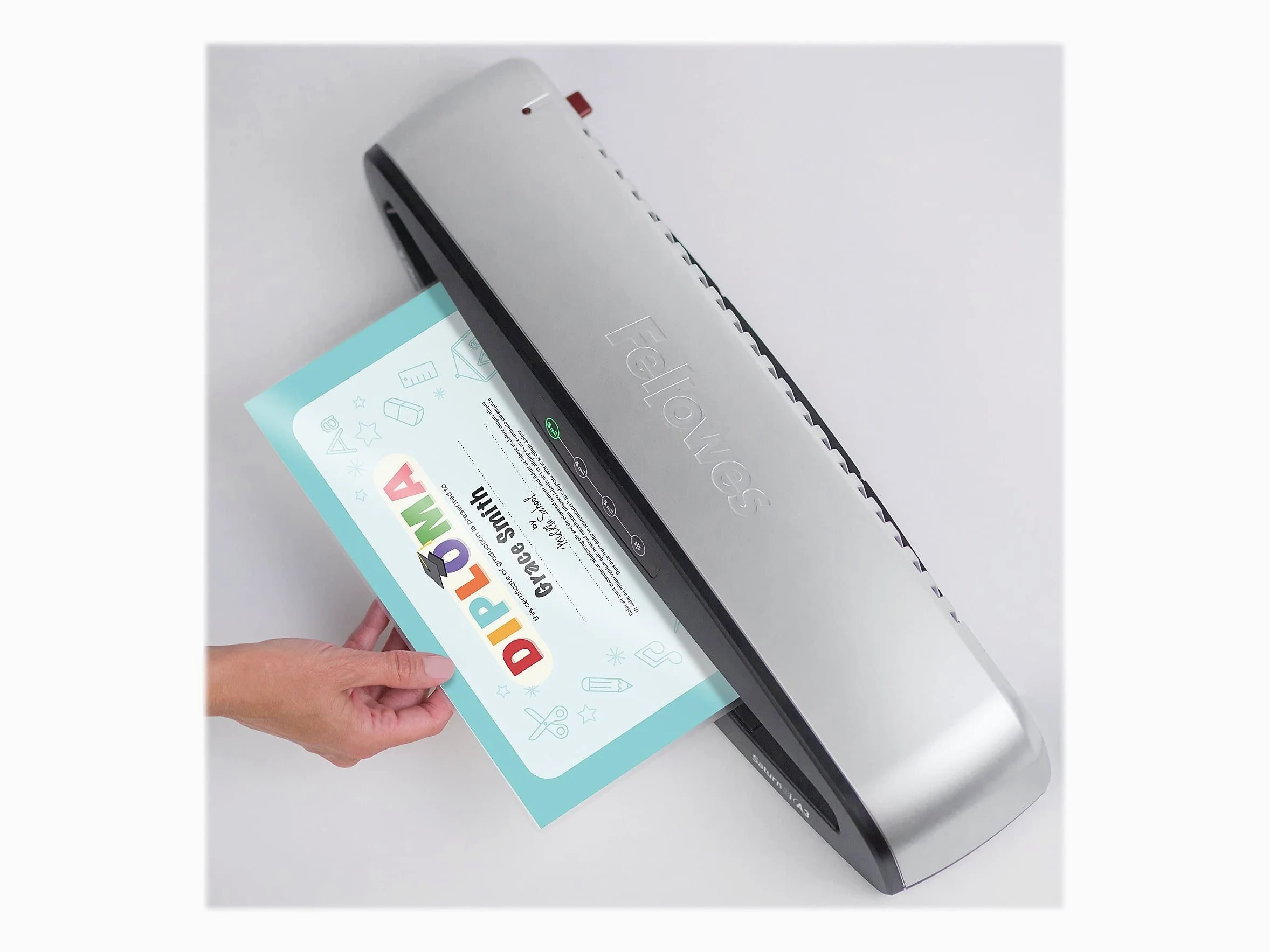 Fellowes Glossy SuperQuick Pouches 100pezzo(i) Pellicola per plastificatrice
