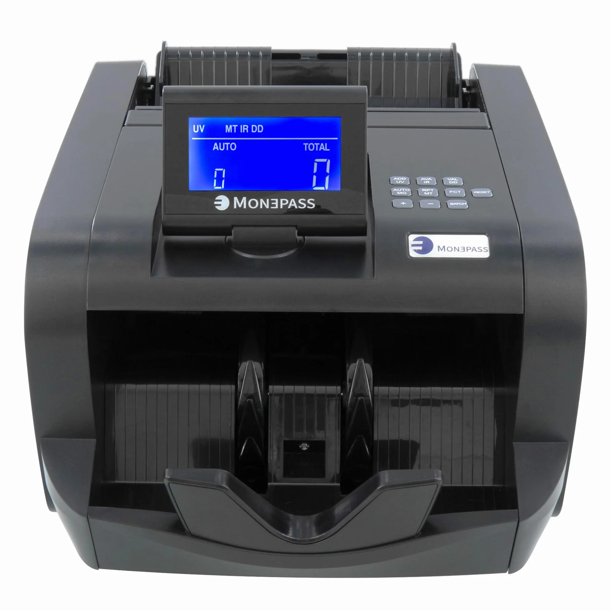 Monepass France - Contabanconote + Valorizer su registro ordinato, quintuple rilevamento UV/MGI/MGT/IR/2D, garanzia 2 anni