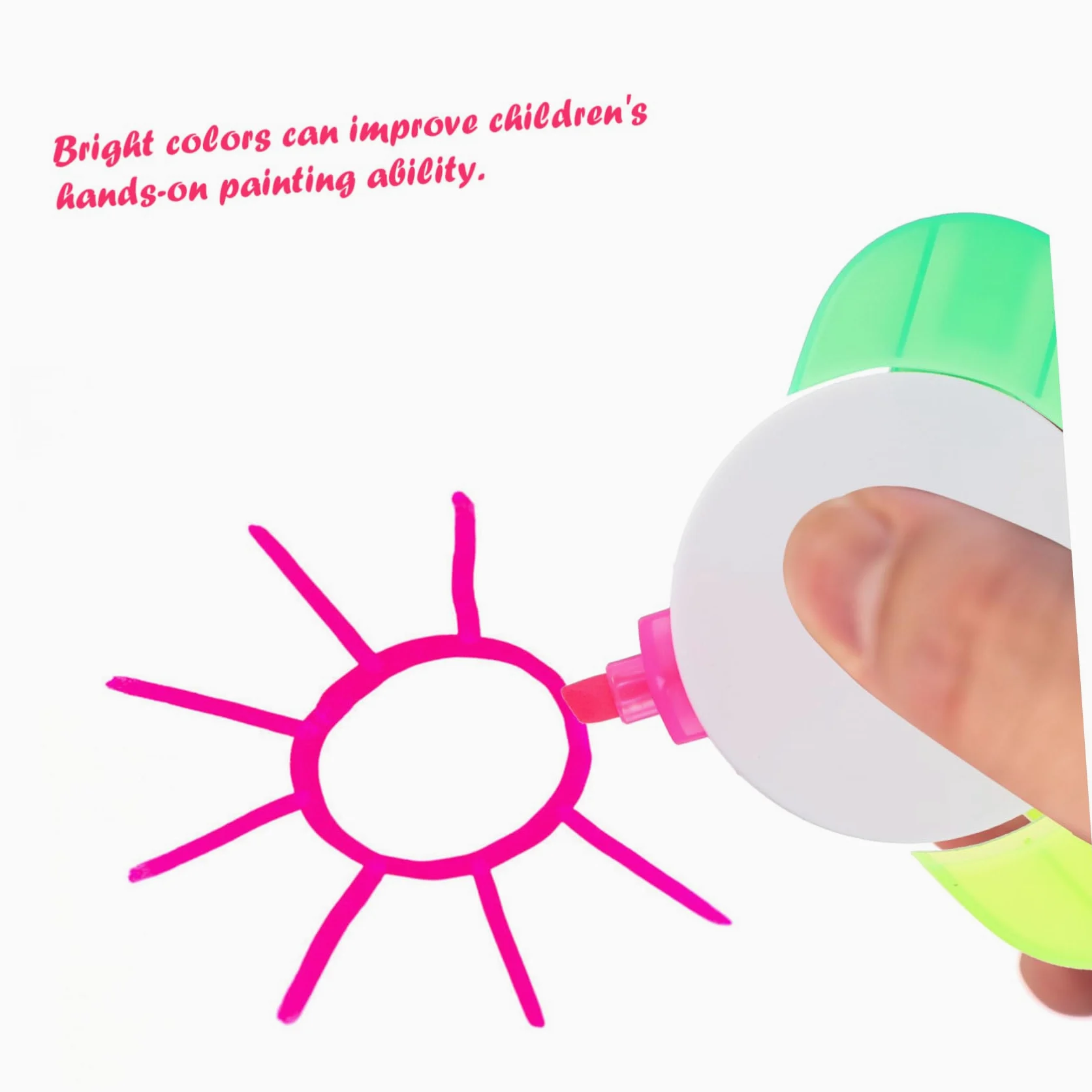 Uonlytech 3 set Evidenziatori Penne Fluorescenti Pennarelli Fluorescenti Penne Per Diario Pennarelli Articoli Per Ufficio Per Prendere Appunti Cancelleria Per 5 pezzi * 3