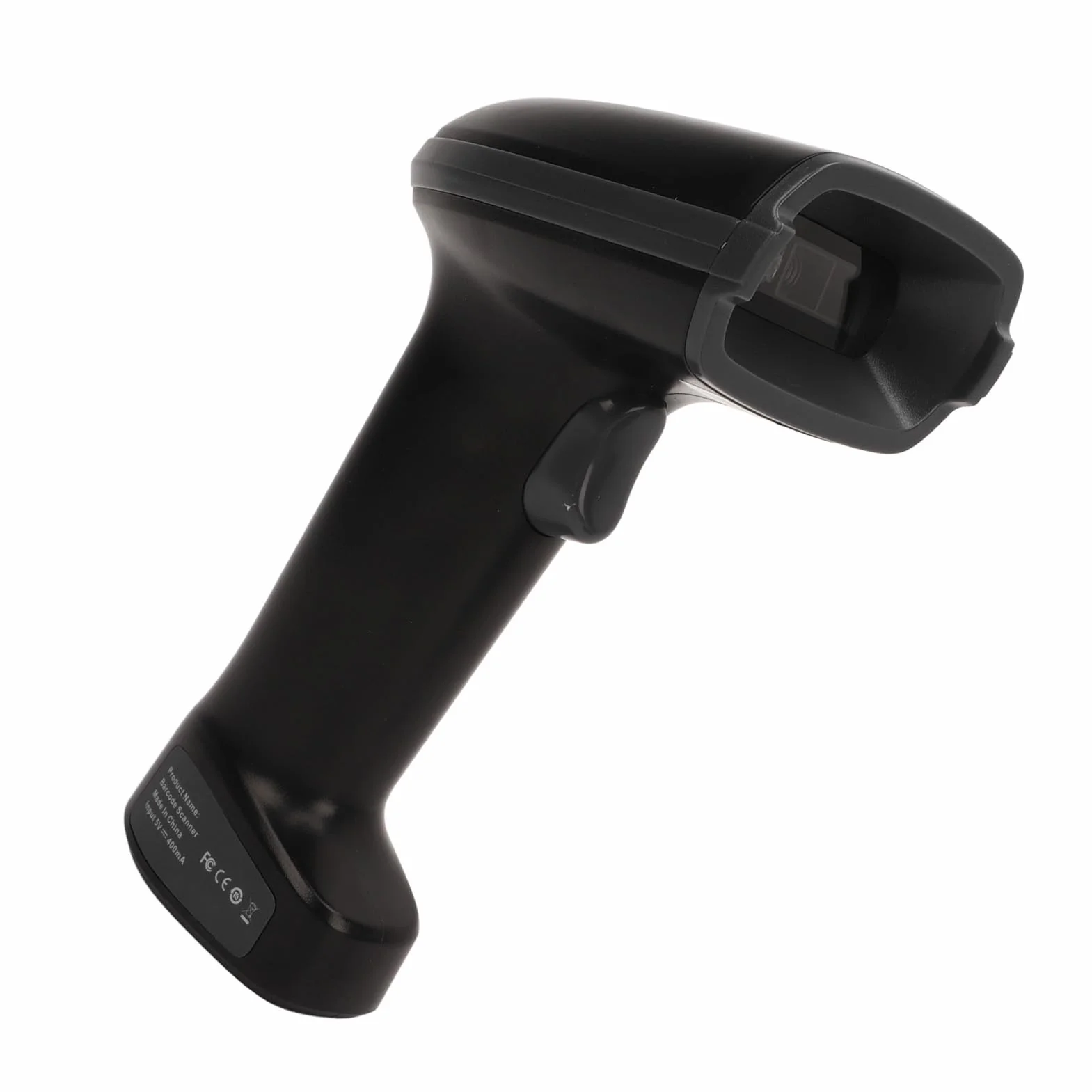 Lettore di Scanner di Codici QR, Scanner di Codici a Barre Portatile Ergonomico con Batteria Ricaricabile da 1500 MAh, Portata di 80 M per Supermercati e Magazzini