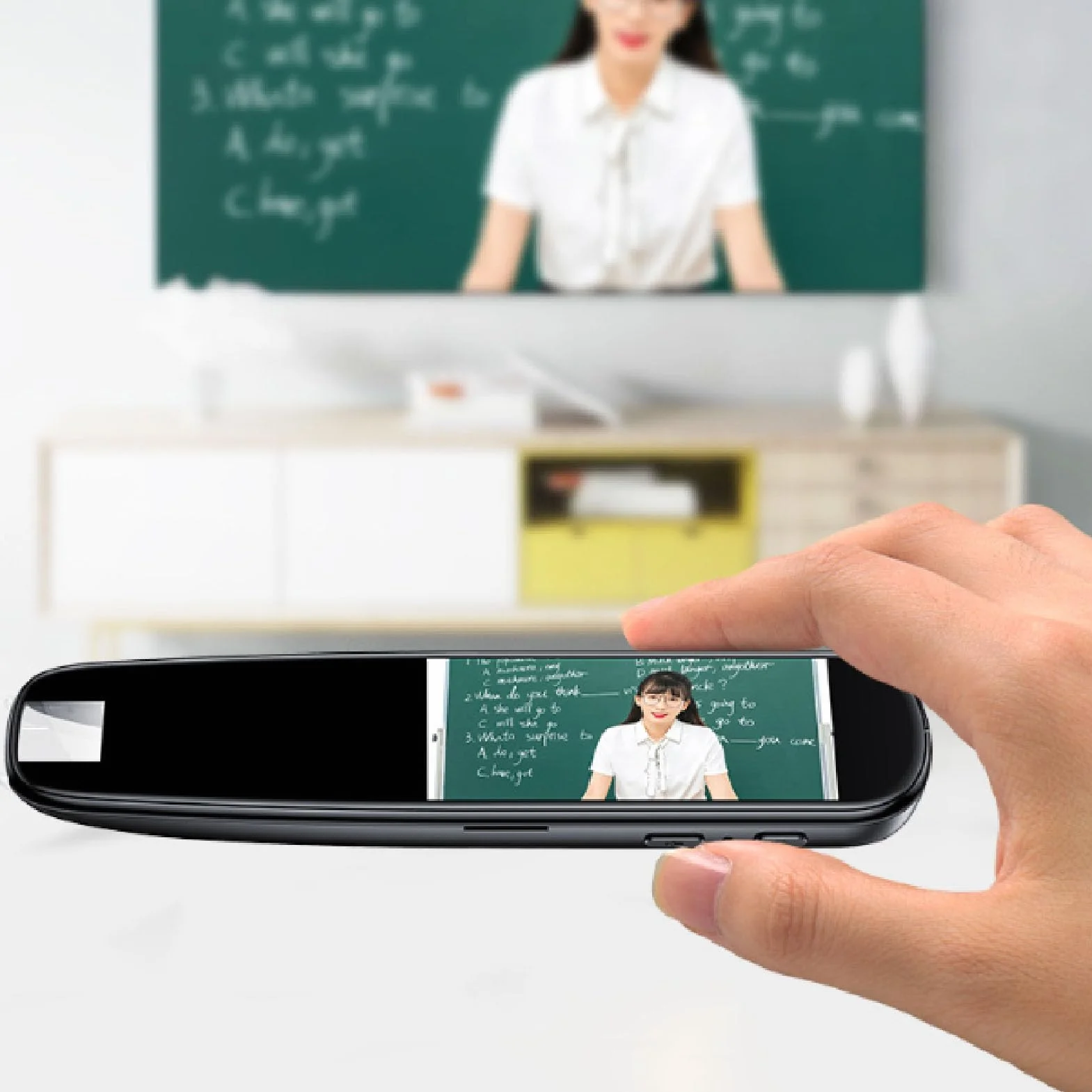 Penna di traduzione Lettore di scansione multifunzionale Traduttore linguistico con schermo da 2,22 pollici Elettronico online offline per studenti