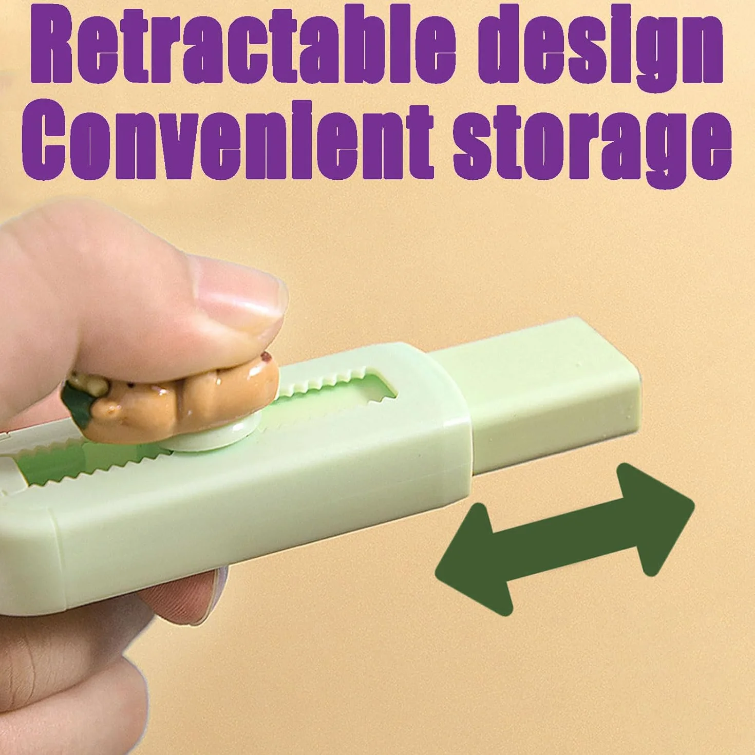 Gomma per Cancellare Retrattile Push-Pull 8 Pezzi Capybara Design per Bambini Scuola Ufficio Regalo