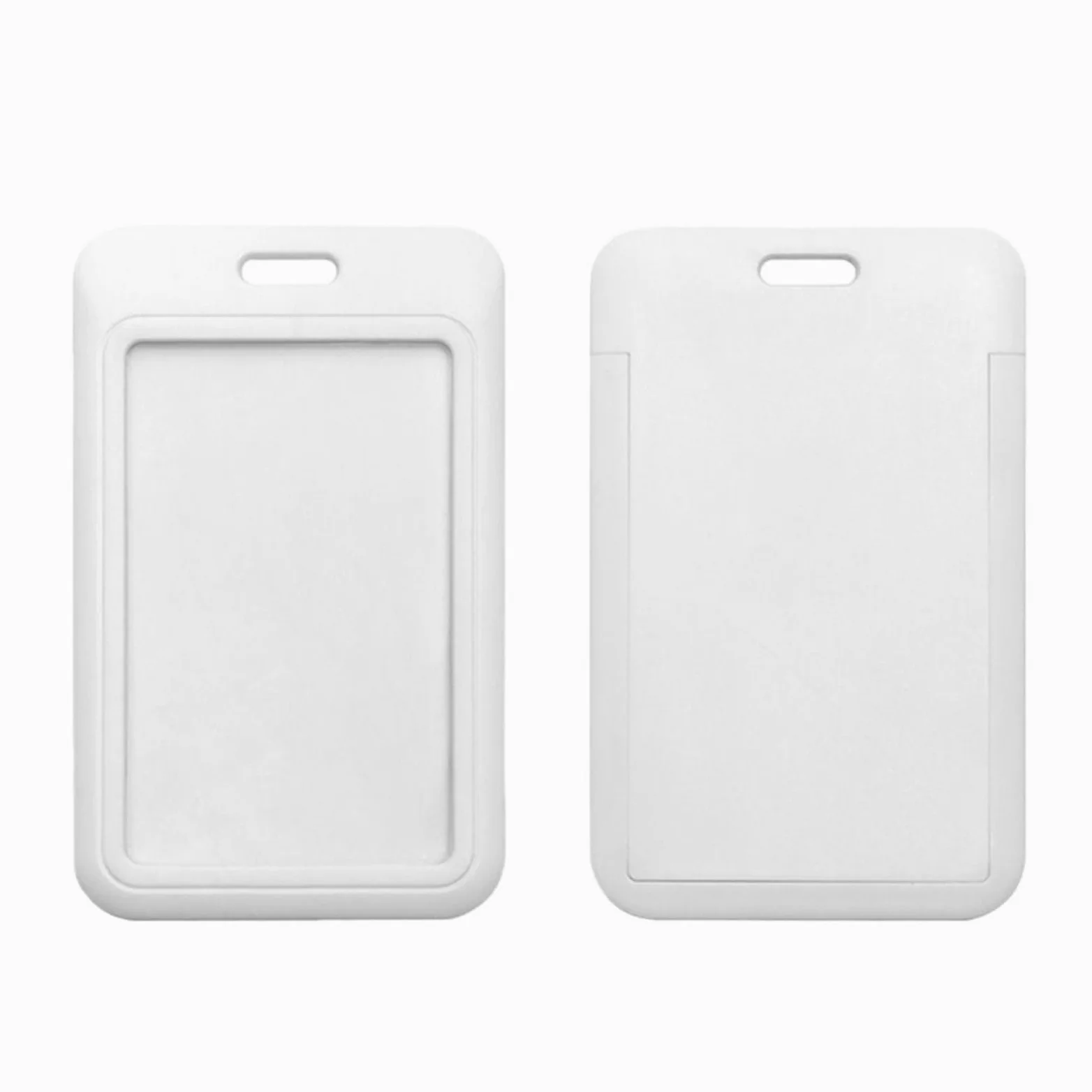 Porta badge, 100 pezzi, 11 x 7 cm, porta badge scorrevole, porta badge, porta badge (misura 6)