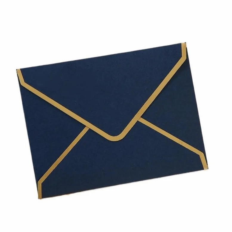 50 buste dorate for matrimoni, cartoline fai da te, inviti in carta 150 g, for la conservazione e l'imballaggio, articoli di cancelleria Per matrimoni o altri eventi(50pcs 11.4x16.2cm C)