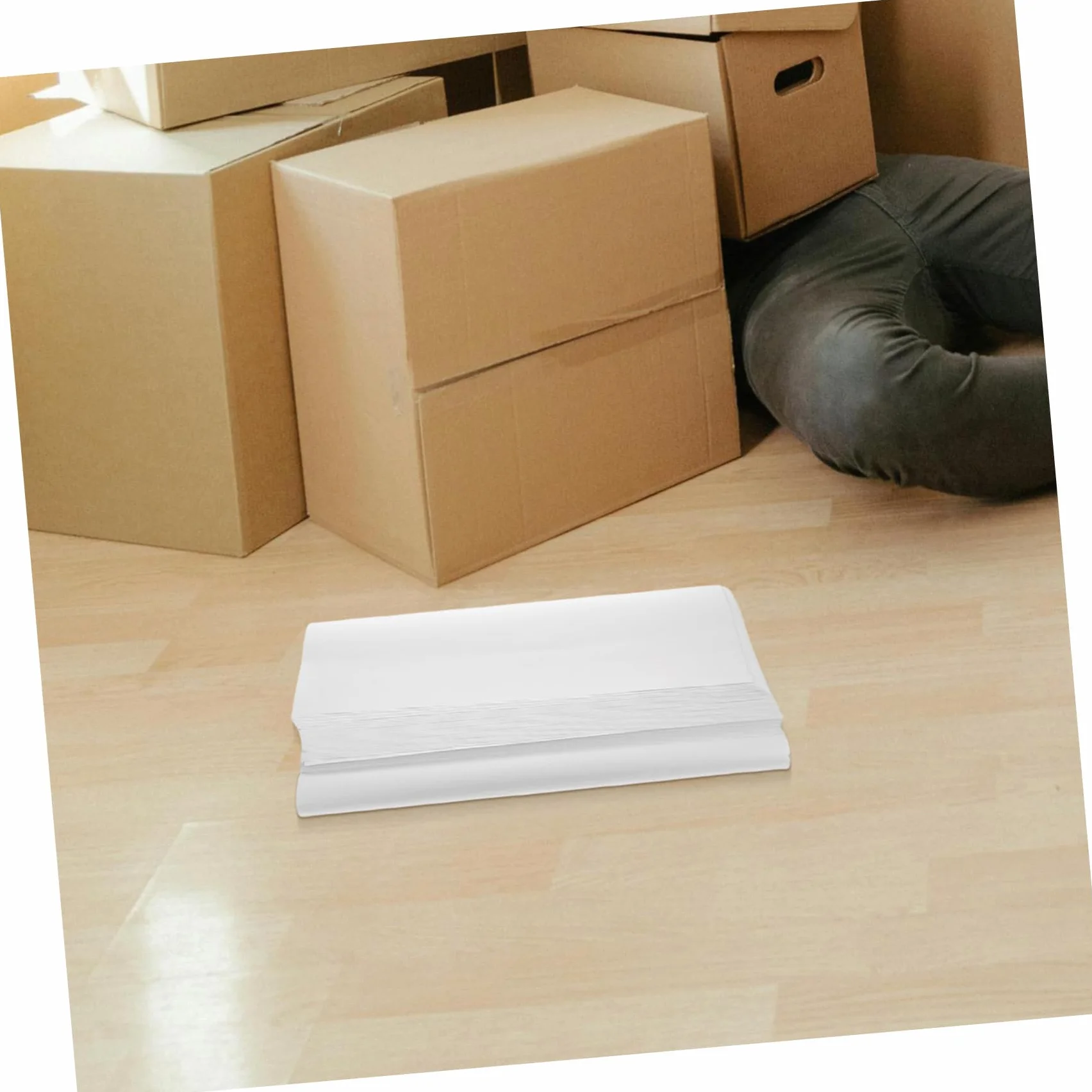 Carta da Imballaggio 100 Fogli Bianca per Movimentazione | Fogli 70x38 Cm, Carta Leggera e Comprimibile, Uso per Oggetti Fragili e Apparecchi Elettronici