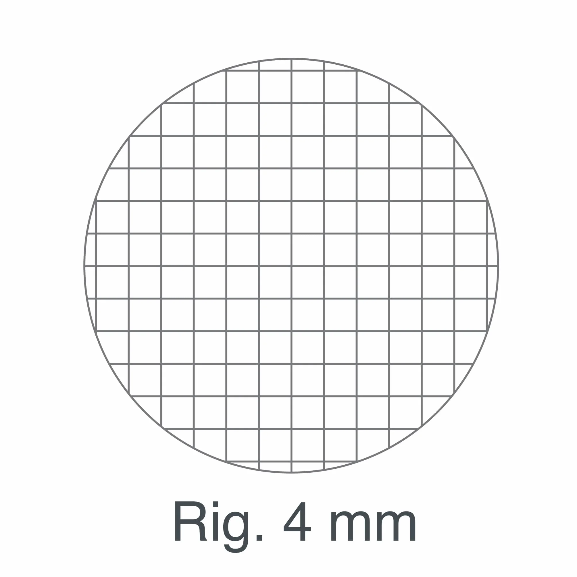 BM BeMore Ricambi Bandup A4 Banda Rinforzata Rigatura 4mm Quadretti Senza Margini 40 Fogli Carta 90g/mq