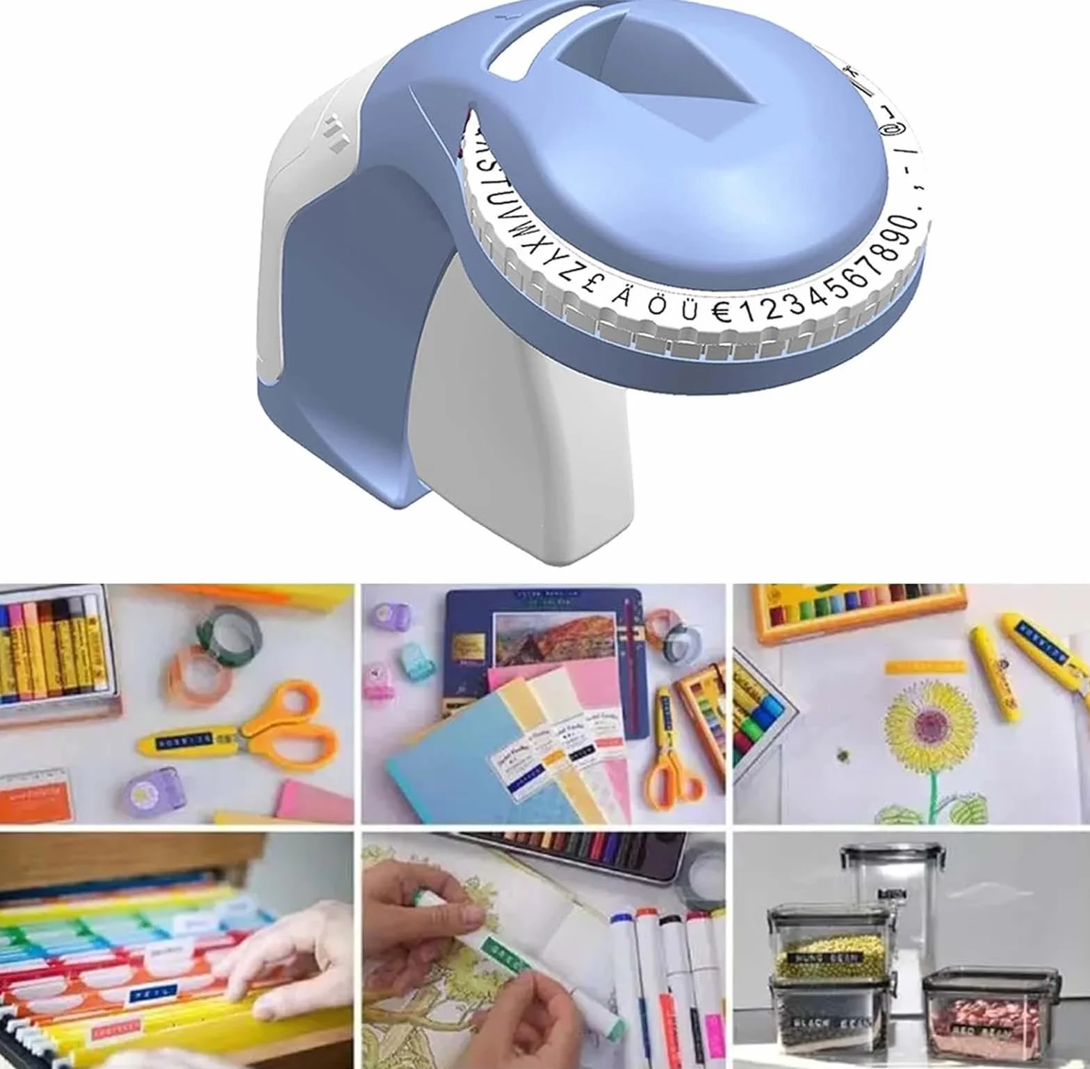 Macchina Per Etichette In Rilievo, Macchina Per Codifica 3D E Macchina Per Marcatura Prezzi, Stampante Per Etichette In Rilievo Facile Da Usare Ed Efficiente, Adatta Per Il Design Creativo Fatto a Man