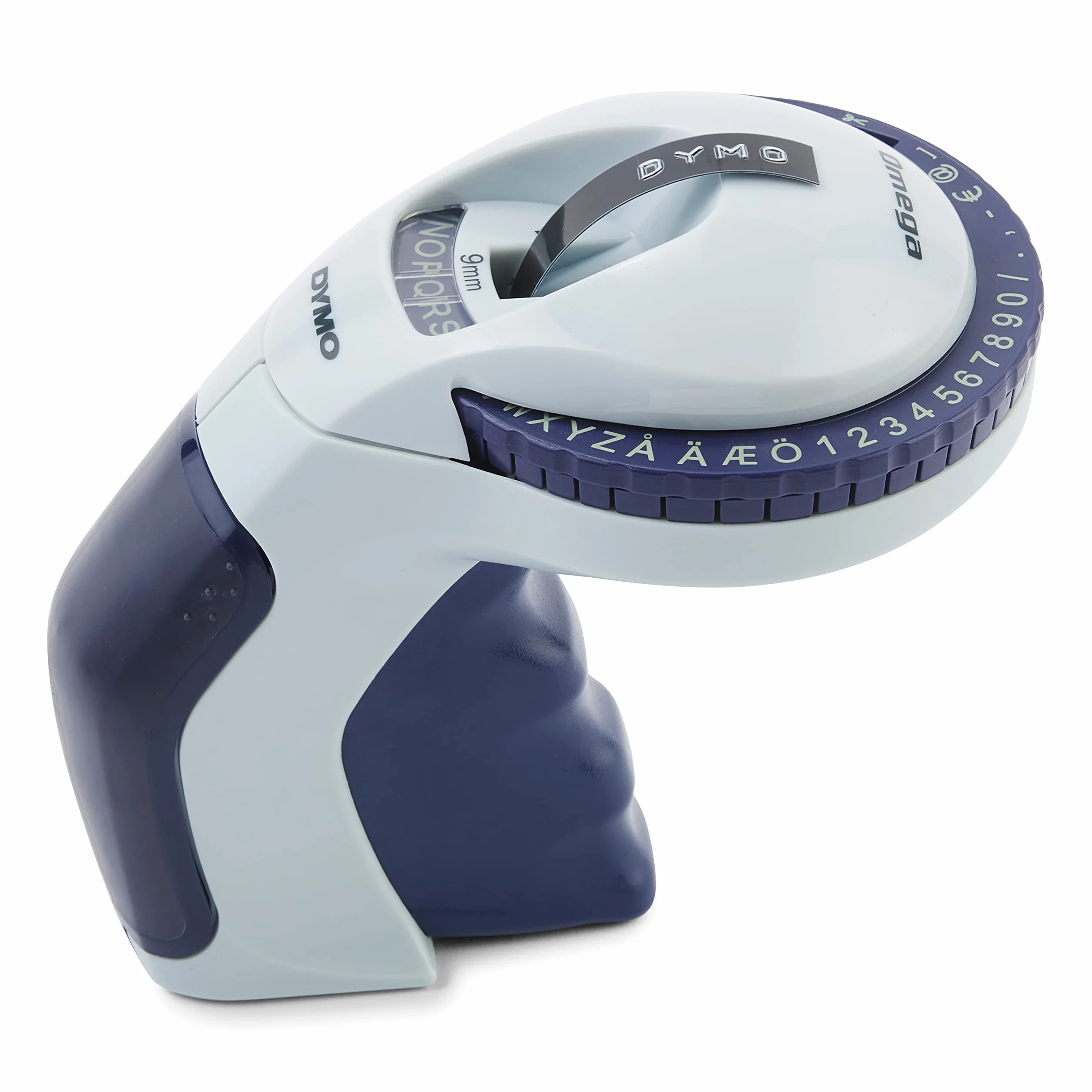 DYMO Etichettatrice per goffratura Omega con 3 nastri, kit base, design ergonomico
