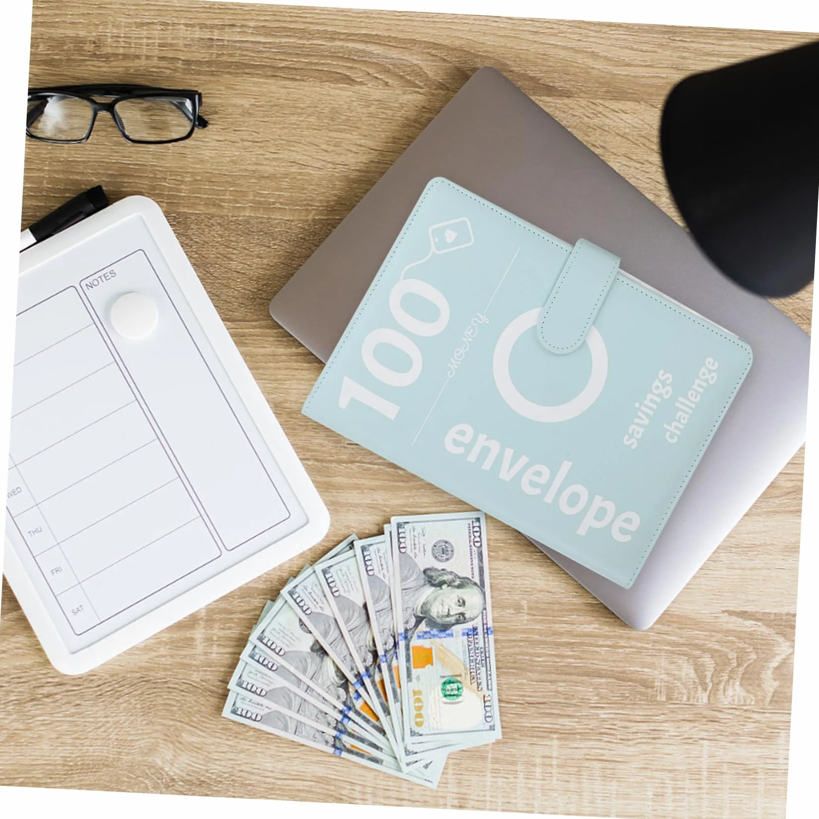 Angoily 4sets Raccoglitore Per Risparmiare Denaro Con Buste Per Contanti Pianificatore Budget Giorni Organizzatore Finanze