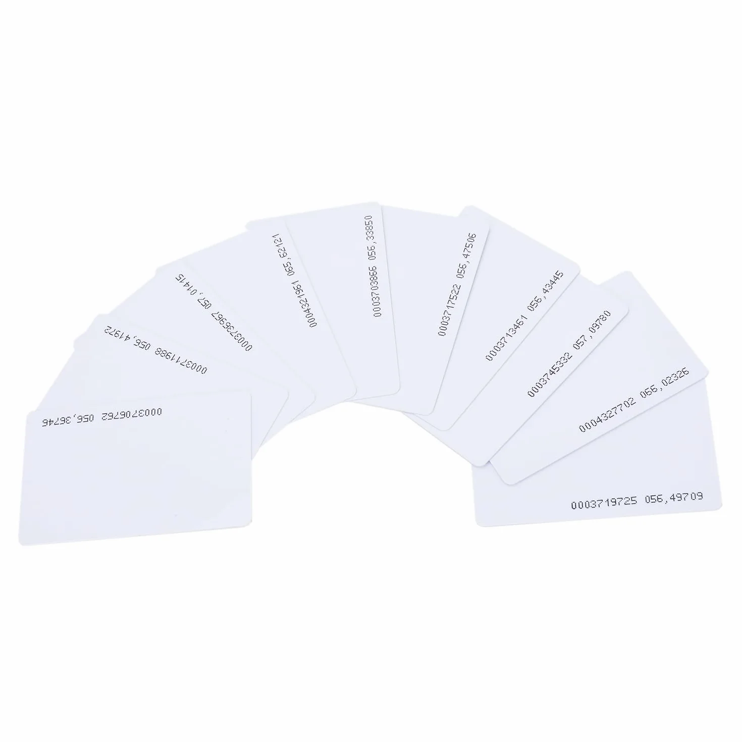 Carta ID Prossimità RFID 125 kHz TK4100 Sola Lettura per Controllo Accessi Smart Card