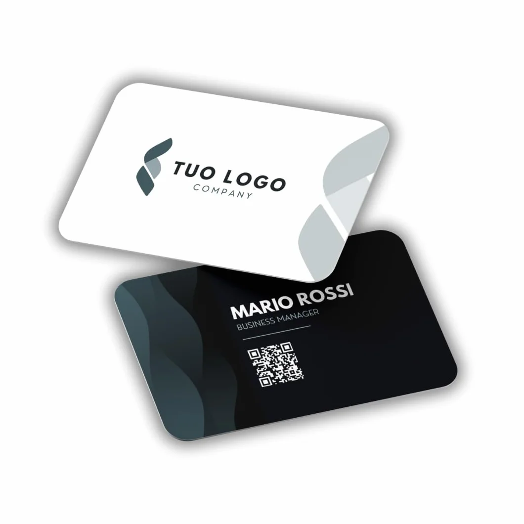 Biglietto da Visita Digitale NFC Personalizzato, Compatibile Android iOS, Condividi Contatti e Social Media
