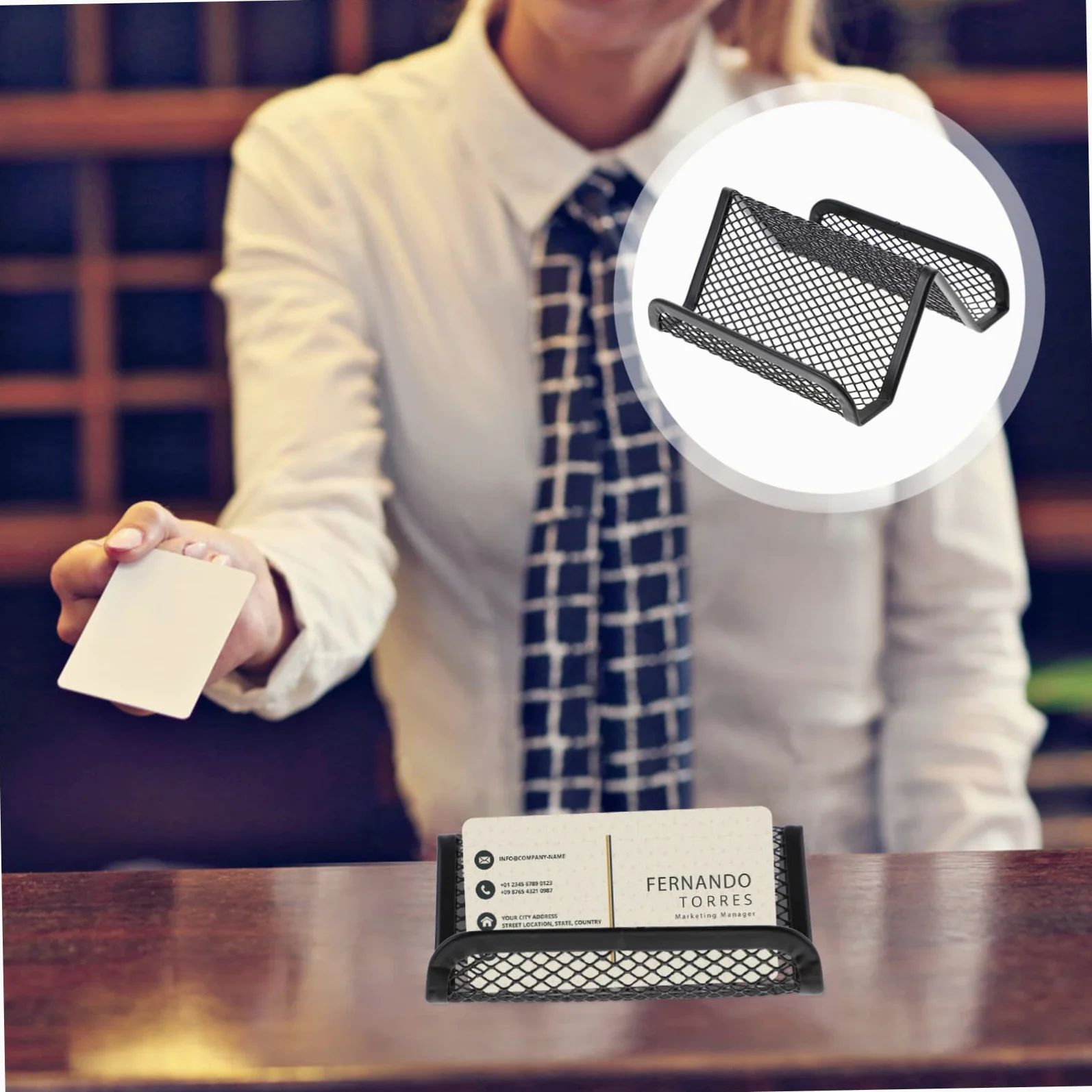 TEHAUX 10pezzi Per Biglietti Visita Organizer Per Design Presentazione Professionali