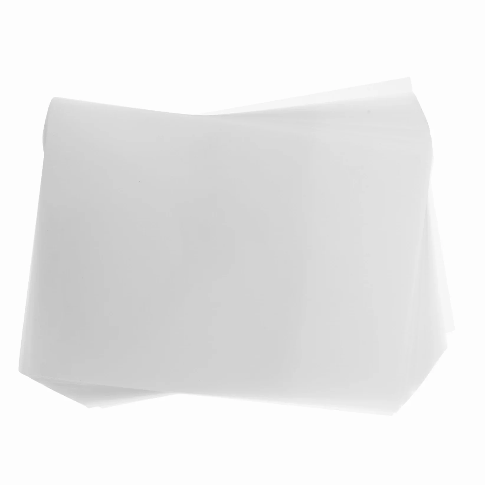 PLAFOPE 100 Pezzi Buste per Laminazione Termica Trasparenti, Film in Pet Eva 50 Micron, Protezione per Foto e Documenti, Uso Ufficio e Scuola