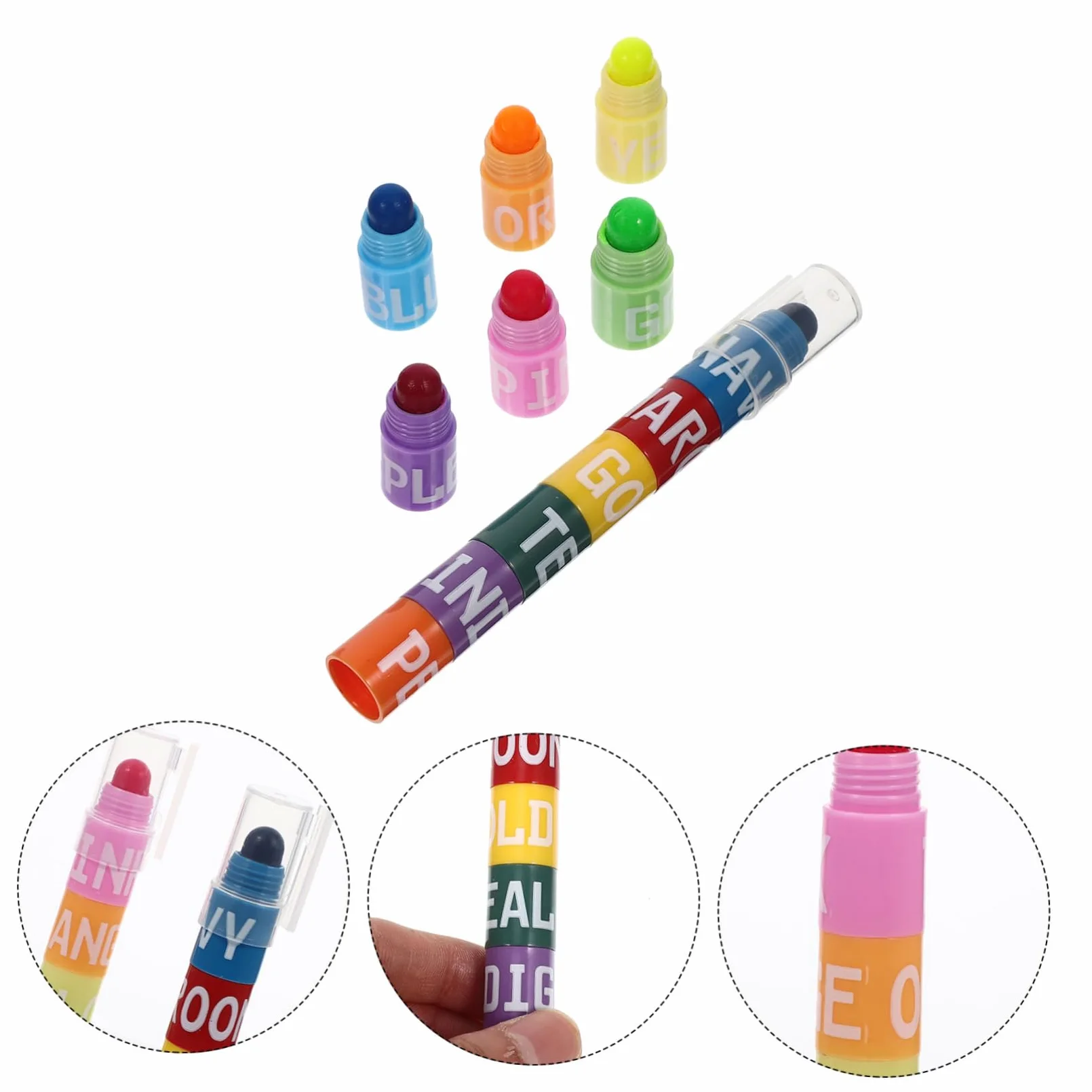 Abaodam 10 Set Di Evidenziatori Pennarelli Evidenziatori Penne Scolastiche Per Arte Scrittura Scrapbooking