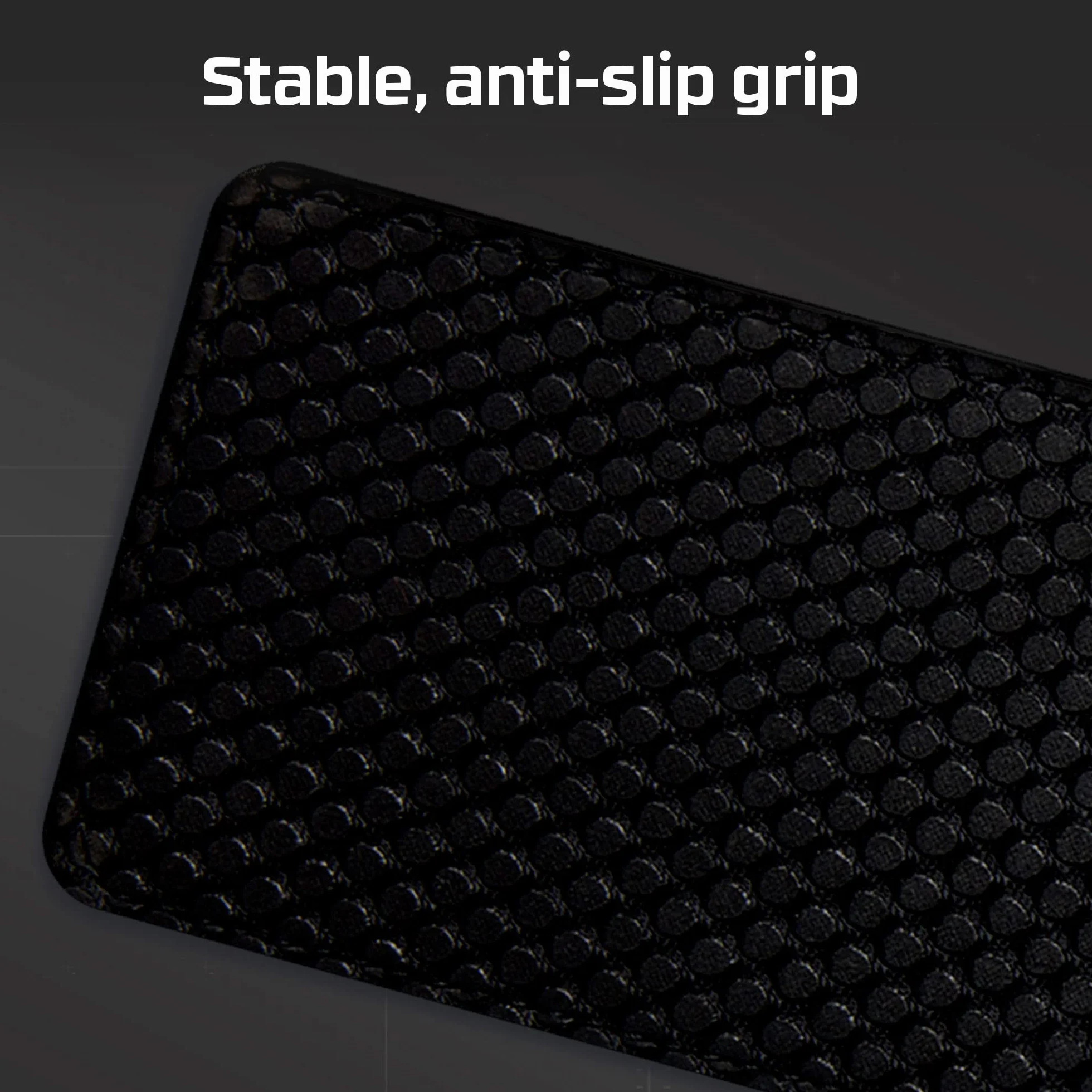 HyperX Poggiapolsi Compatto per Tastiere, Memory Foam con Gel, Anti-Scivolo, Ergonomico, Nero