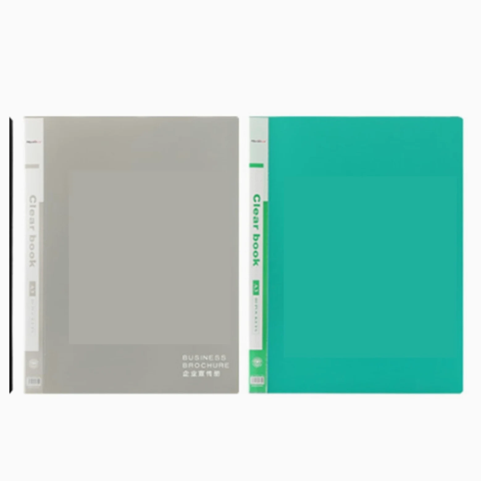 cartellina Raccoglitore da 60 tasche con buste in plastica | Display A3 da 60 pagine con protezioni in fogli trasparenti, libro di presentazione portfolio