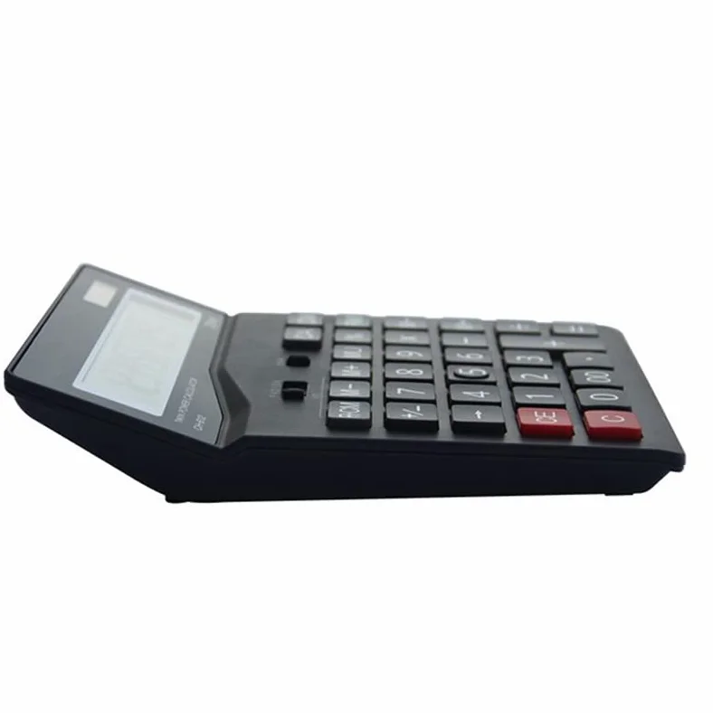 Calcolatrice da Tavolo Calcolatrice con Display a 12 cifre Calcolatrice finanziaria per Ufficio con Display di Grandi Dimensioni (Color : A, Size : One Size)
