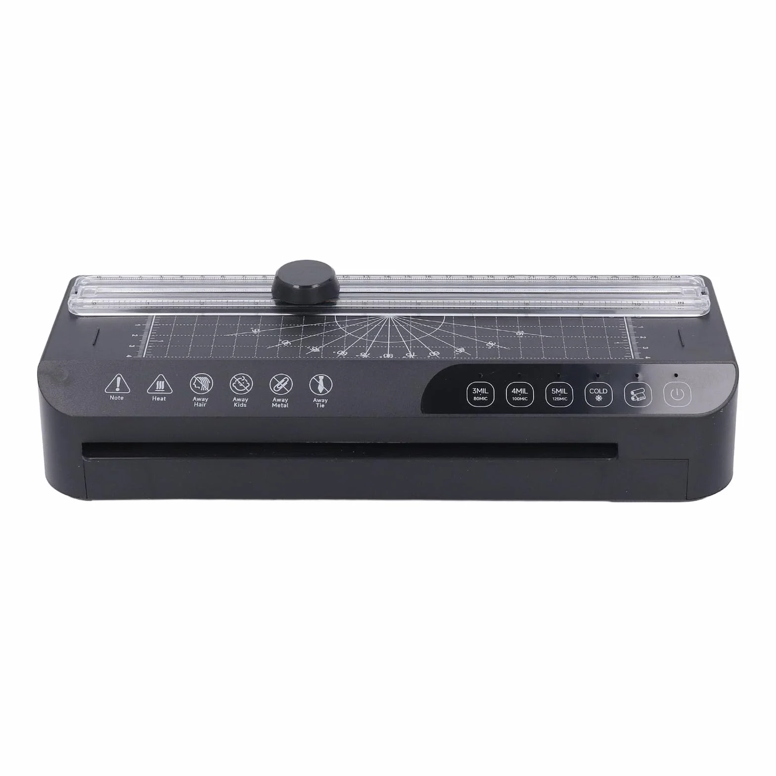 FTVOGUE Plastificatrice A4 con Rilascio One Touch in ABS, velocità 320 Mm/min per Uso Domestico e in Ufficio (Spina UE AC220-240V)