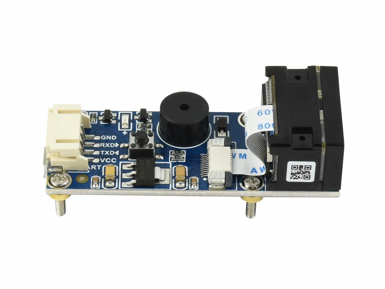 Waveshare Barcode Scanner Module 1D/2D Codes Reader Using The Intelligent Image Recognition Algorithm