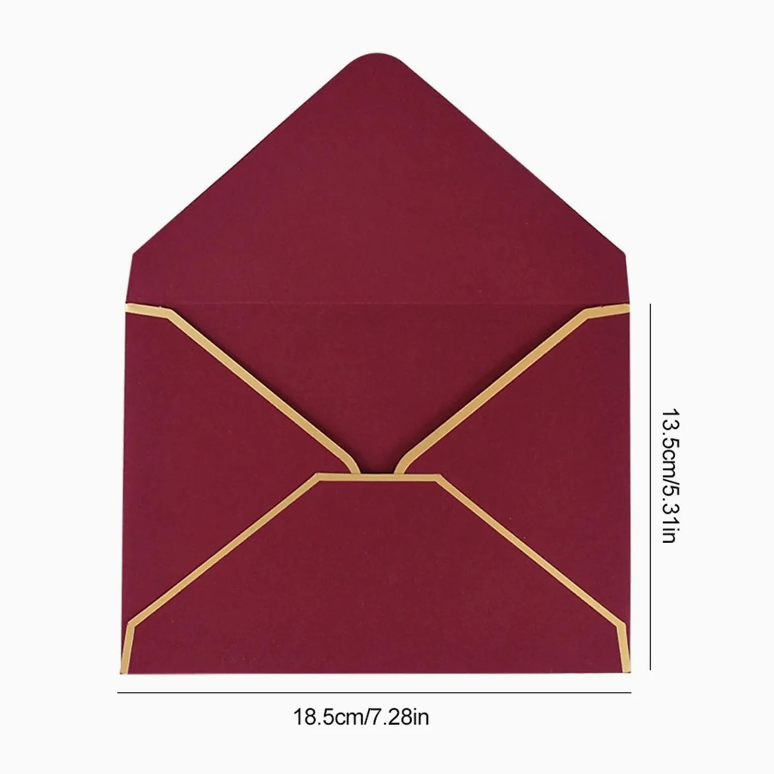Buste Da Lettera 30/50 pz Buste for carte di invito a nozze Festa compleanno Biglietto d'auguri for matrimonio Decorazione sacchetto carta regalo Fornitura aziendale for 5x7(White,50pcs)