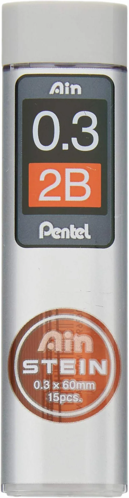 Pentel AIN STEIN C273 Druckbleistift-Feinmine 2B