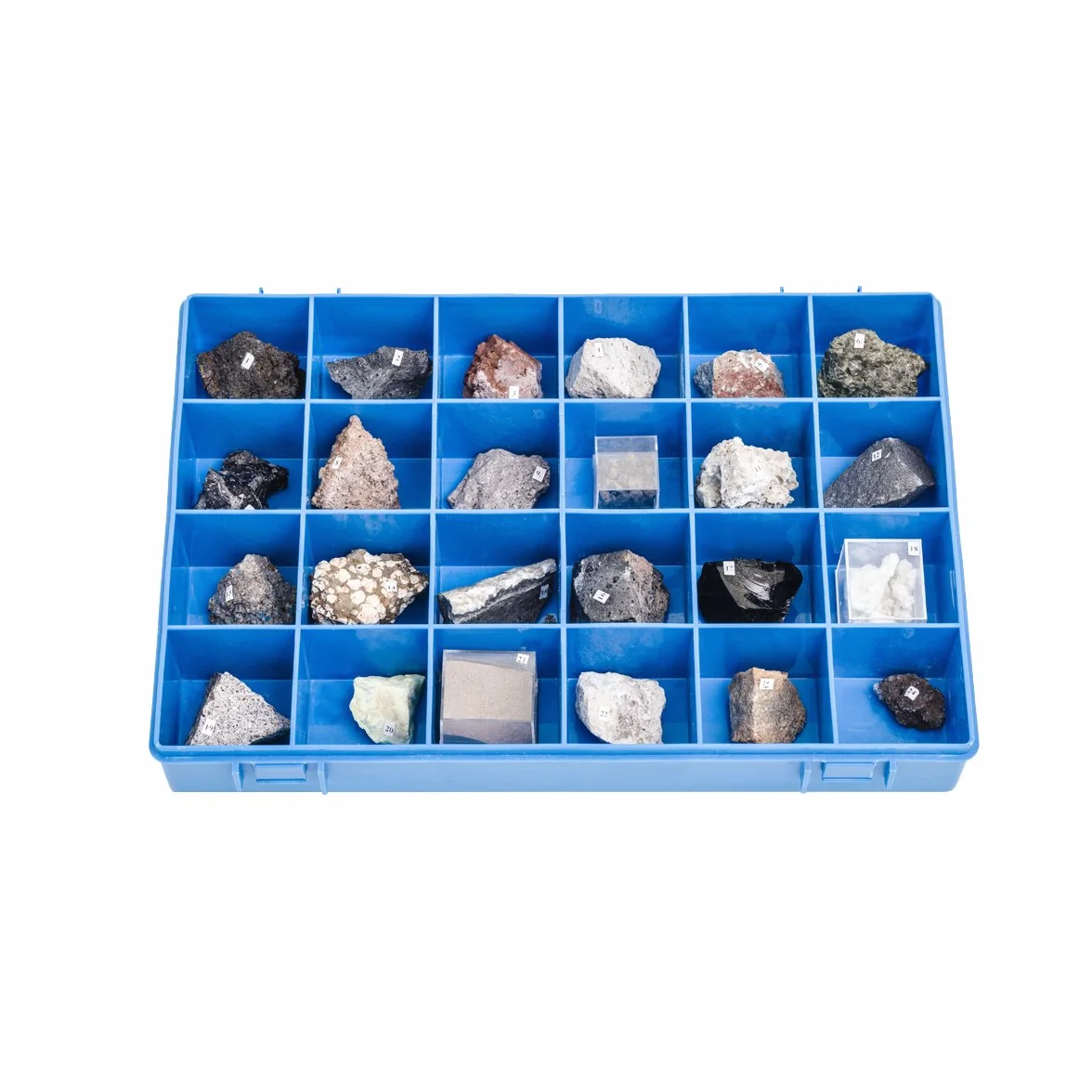 3B Scientific U72010 Collezione 24 Rocce e Minerali Vulcanici