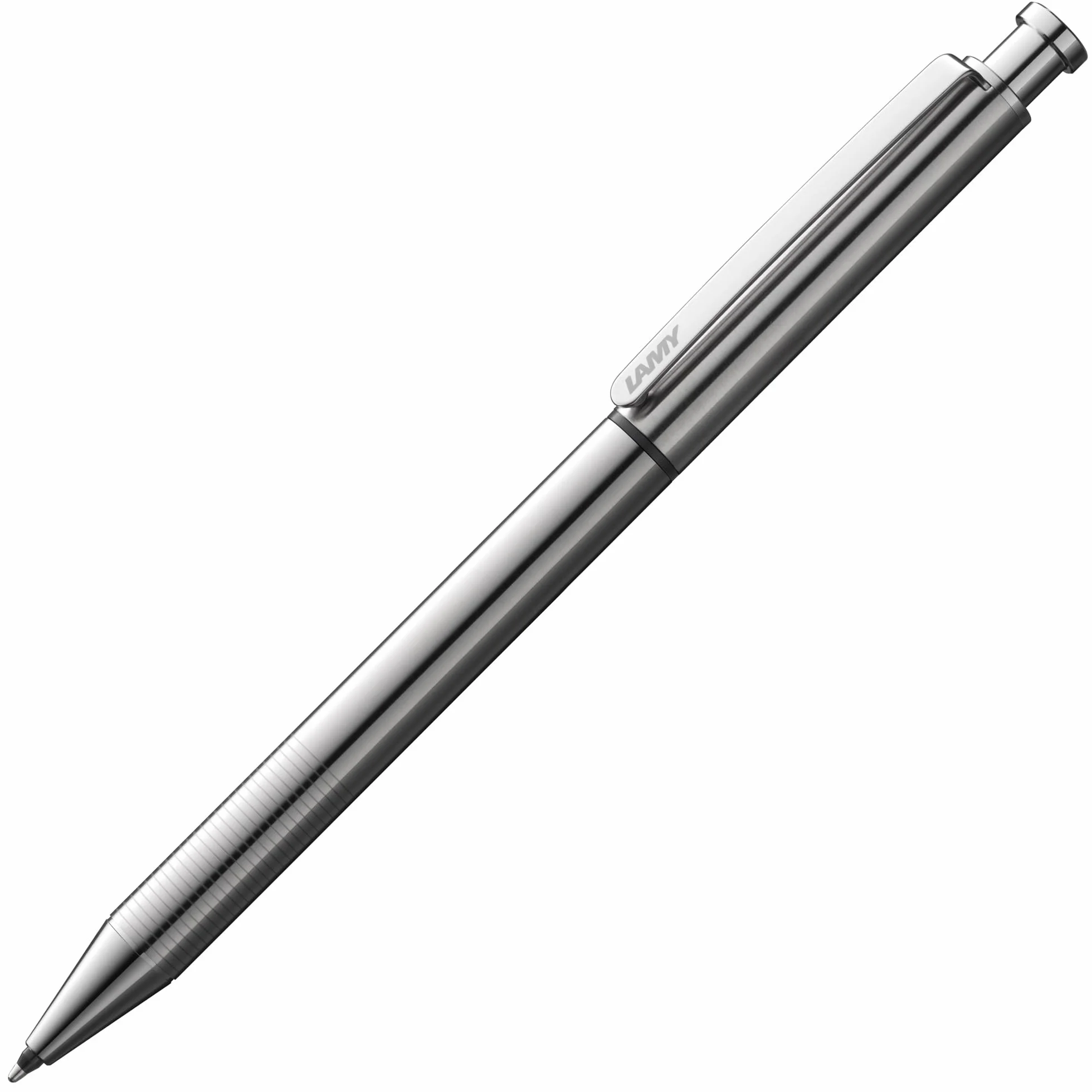 Lamy st matt twin pen in accaio inossidabile – sottile portamina e penna a sfera in un unico prodotto – ricarica per penna a sfera M 21 in nero e per portamina M 41 per linee sottili (0,5 mm) in HB