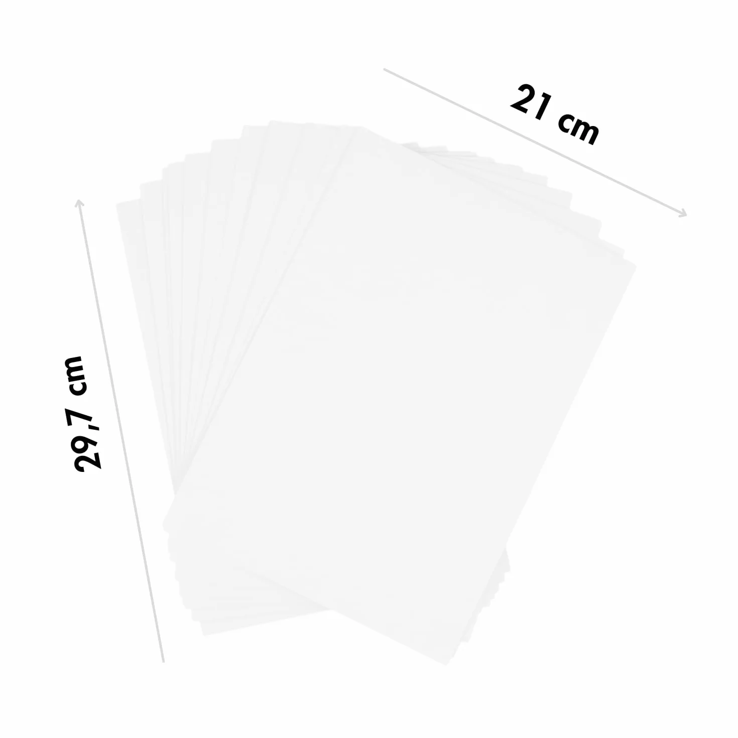 Cartoncini Bianchi A4 50 pz 21x29,7 cm 180 g/m² do Stampa i Lavoretti Creativi