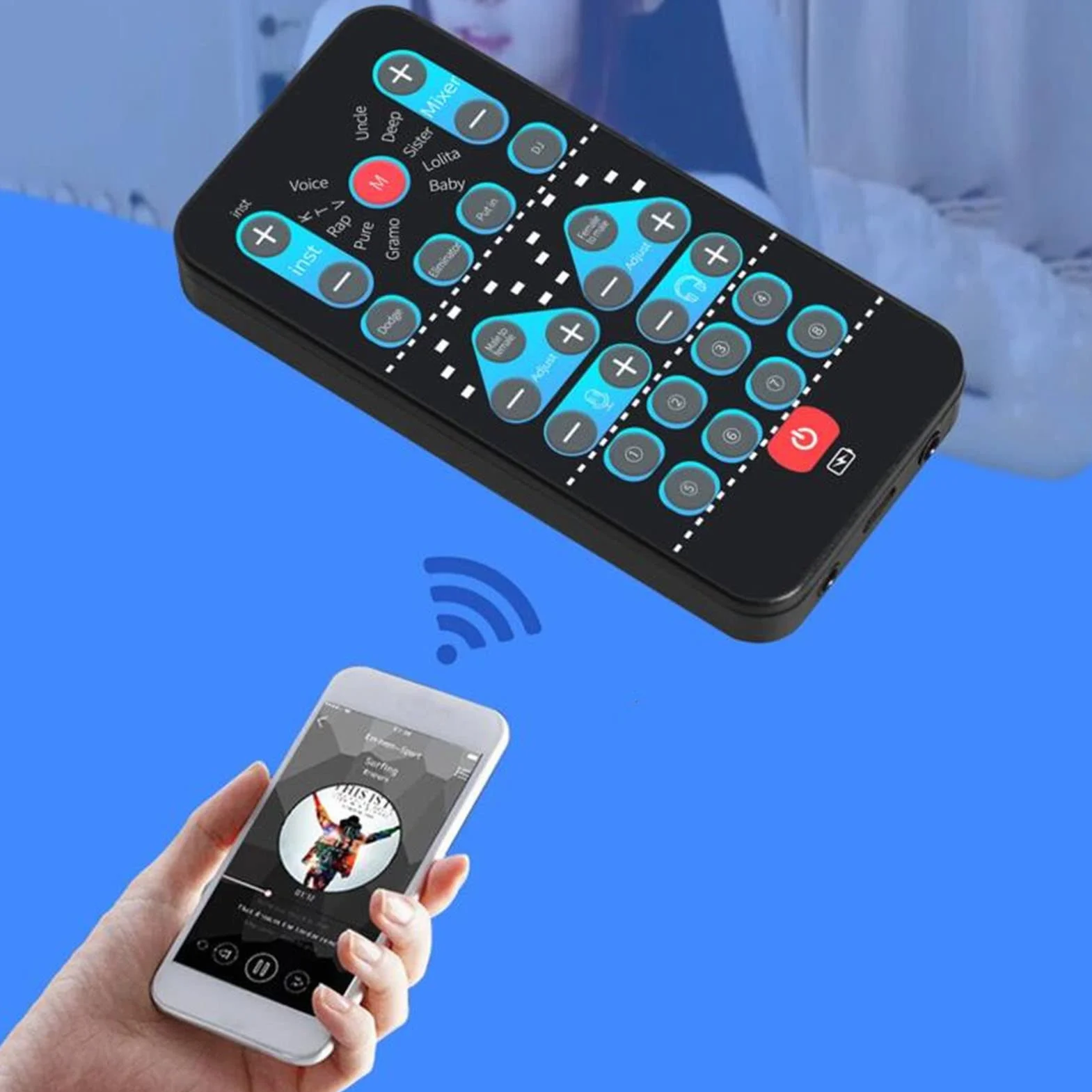 Cambia Voce, Cambia Voce, Cambia Voce con 8 Effetti Sonori, Cambia Voce per Telefoni Cellulari, Computer, DJ, Registrazioni in Studio Musicale