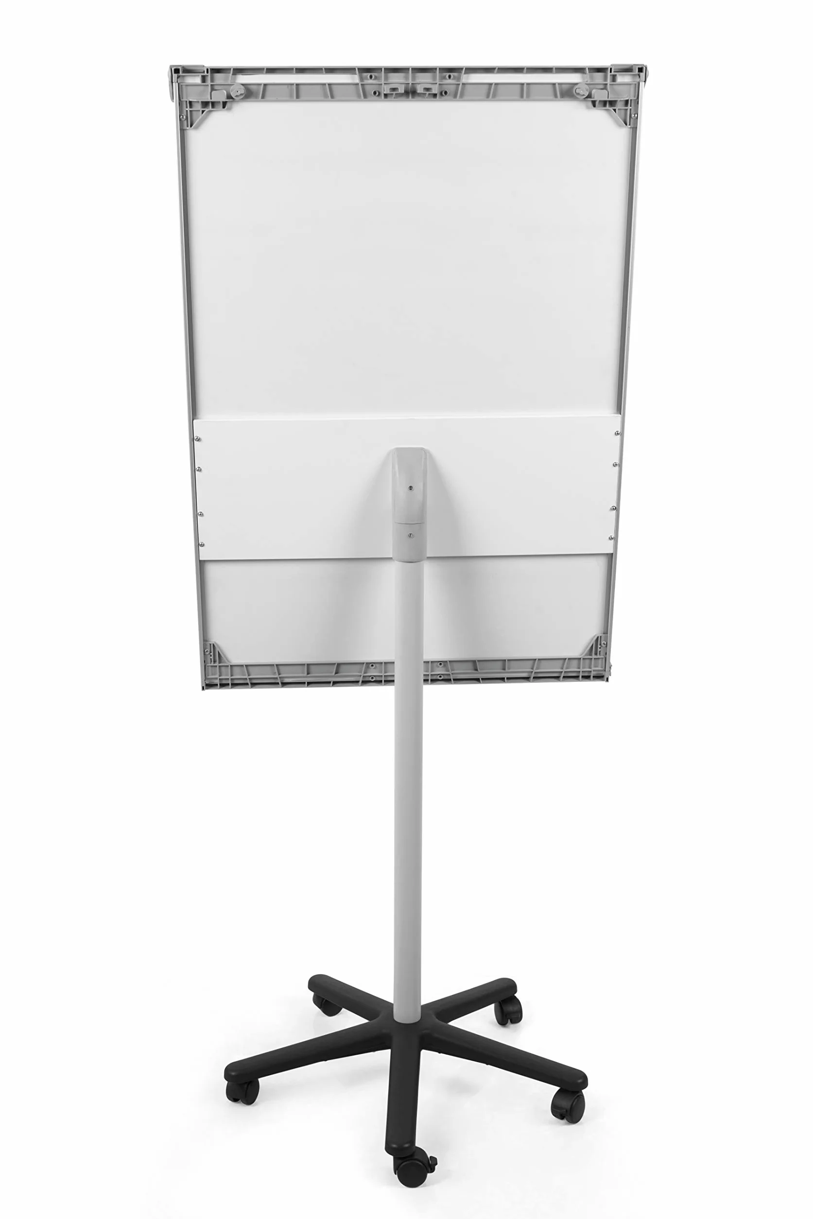 Bi-Office Lavagna Portablocco Mobile Smart, Lavagna a Fogli Mobili Portatile Con Cornice Grigia, Superficie Magnetica, Dimensioni Panello Euro 700 x 1000 mm