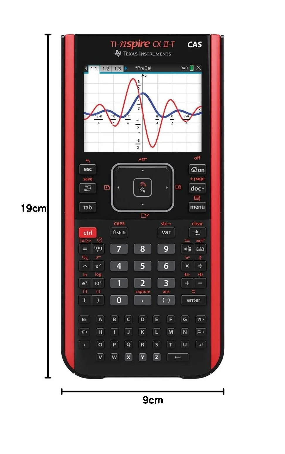 Texas Instruments TI-NSP CX II CAS FC (NSCXCAS2FC8E1A)