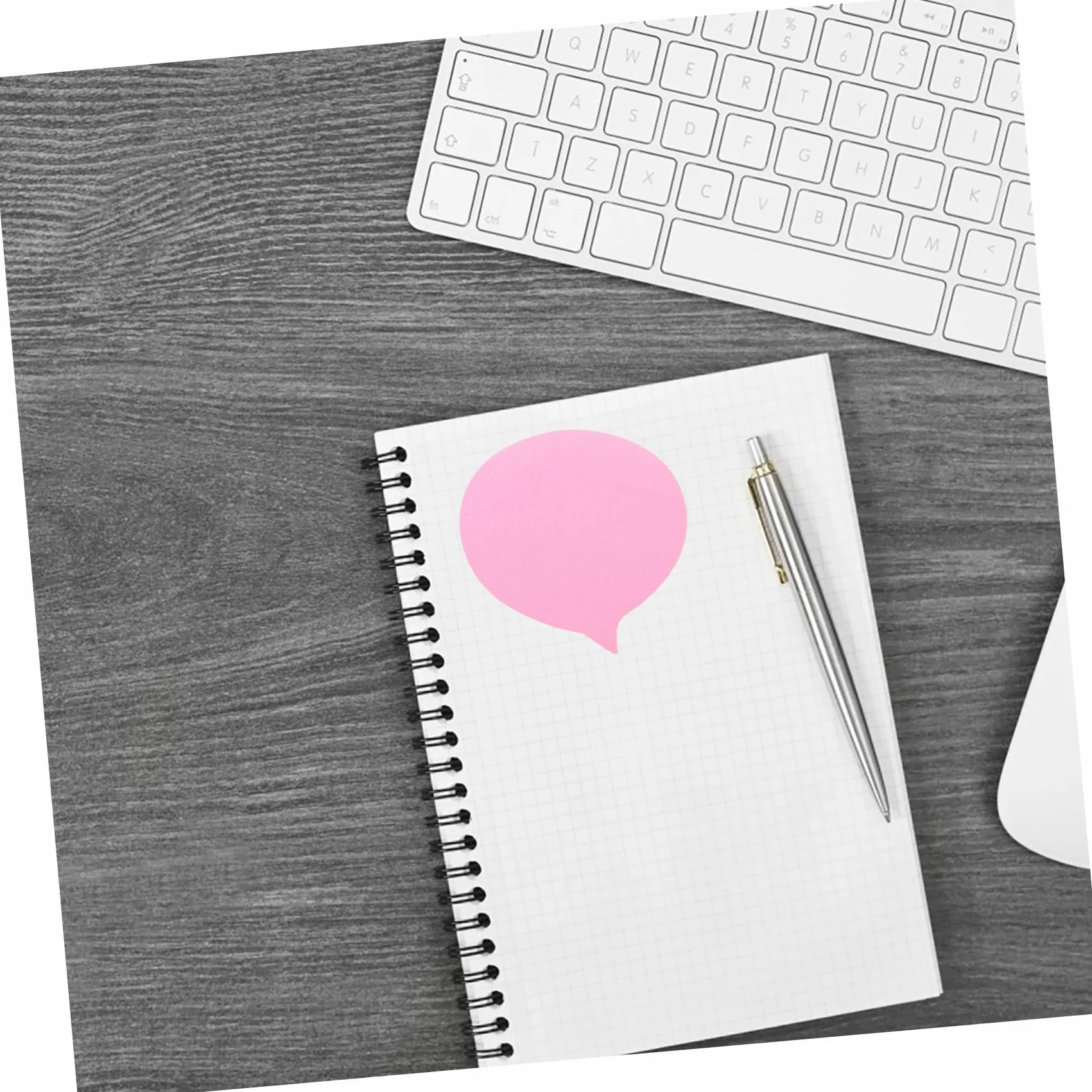 HOMSFOU 3 Pezzi Note Adesivi Colorati Libri Adesivi per Ufficio Note e Pratiche Autoadesivi e Resistente per Studenti e Professionisti