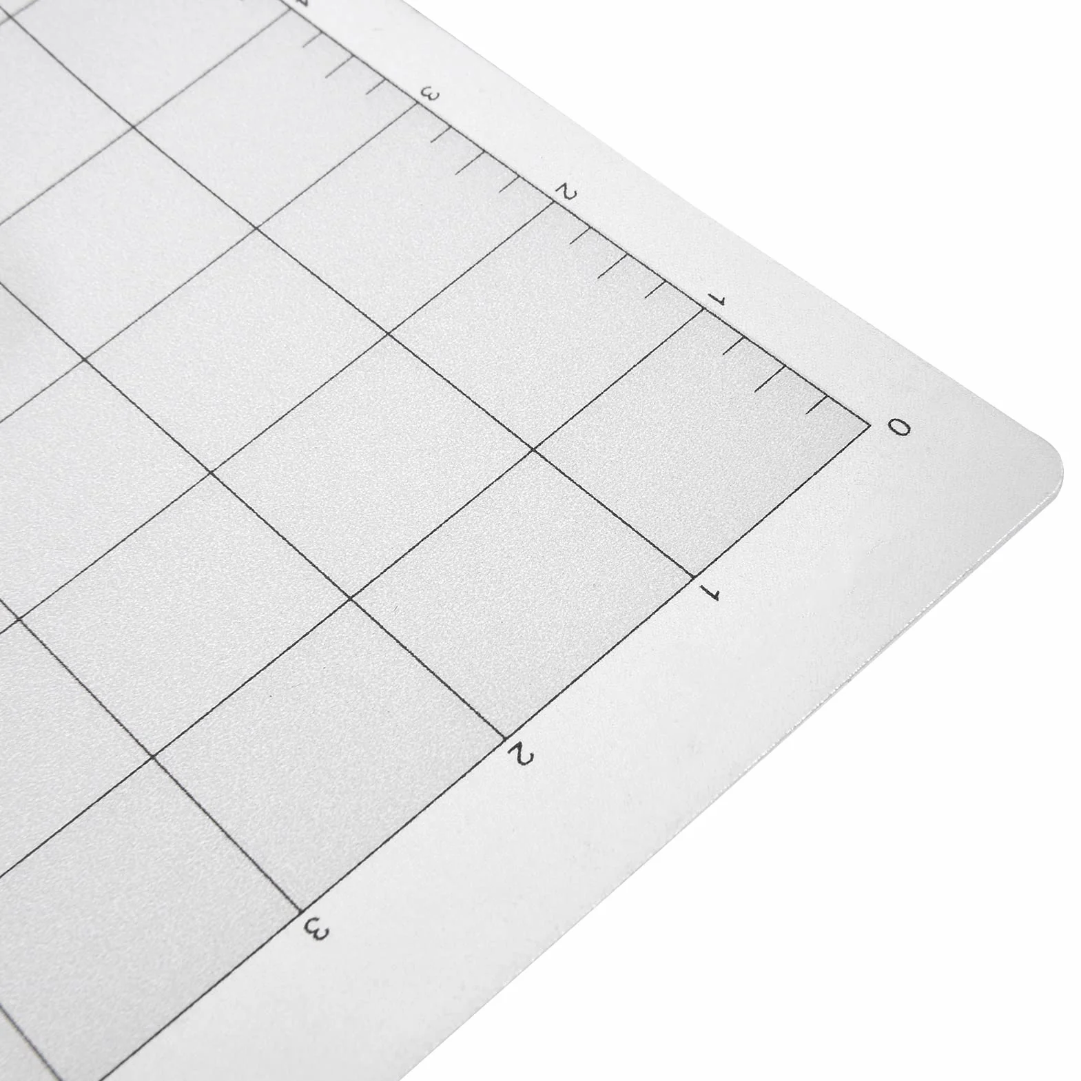 Tappetino da Taglio Adesivo Trasparente con Griglia di Misurazione per Silhouette Cameo Explore 3PCS