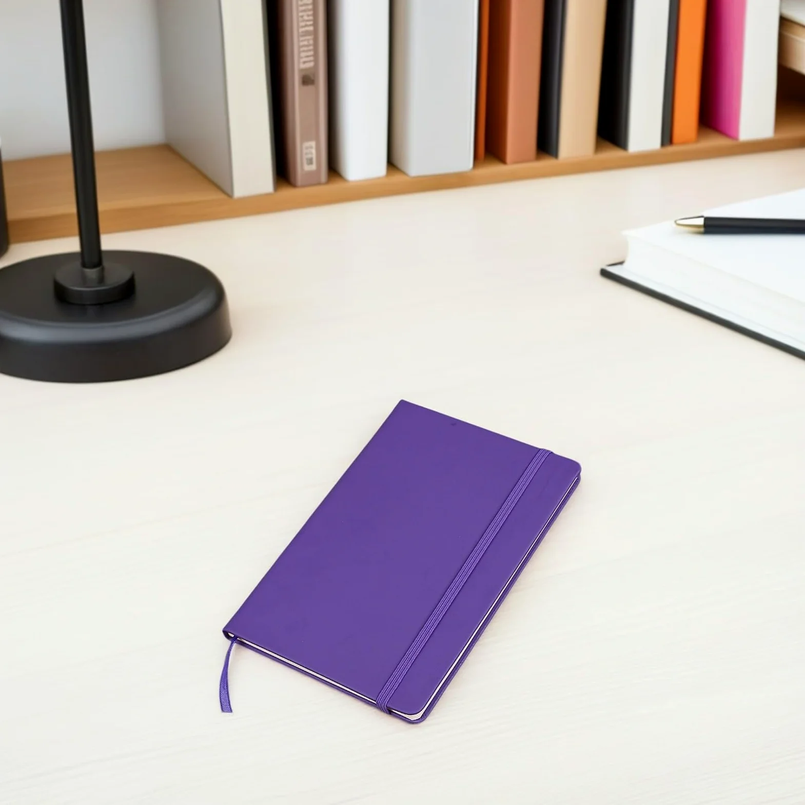 Set di 7 Piccoli Quaderni A6 con Copertina in Pu, Righe Medie, Cinturino Elastico per Organizzazione Efficiente e Uso Scolastico per Studenti Sempre in Movimento