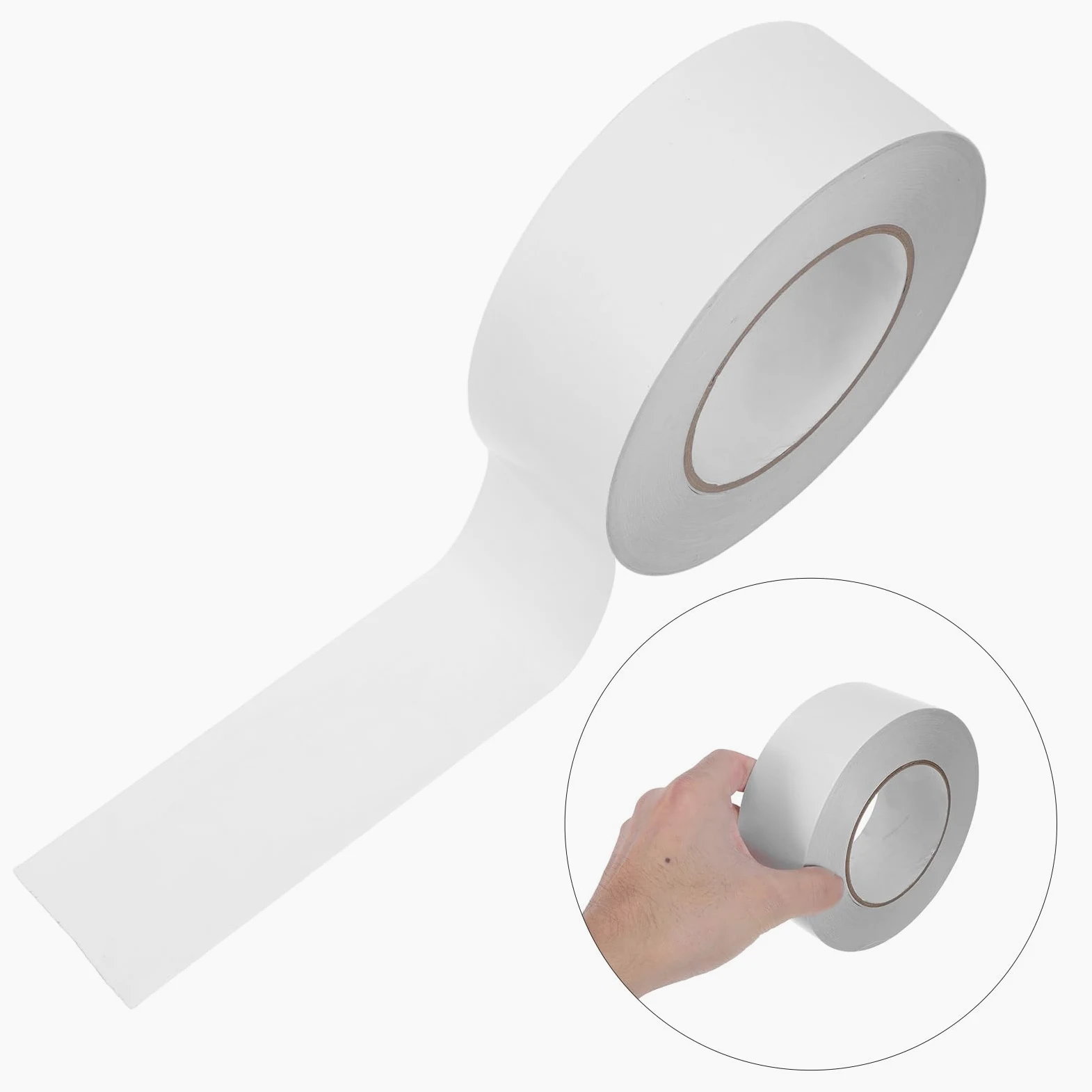 WOONEKY Nastro Biadesivo Trasparente Invisibile in Pet Forte Adesione, Sottile e Multipurpose, per Decorazioni e Confezioni Regalo in Ufficio