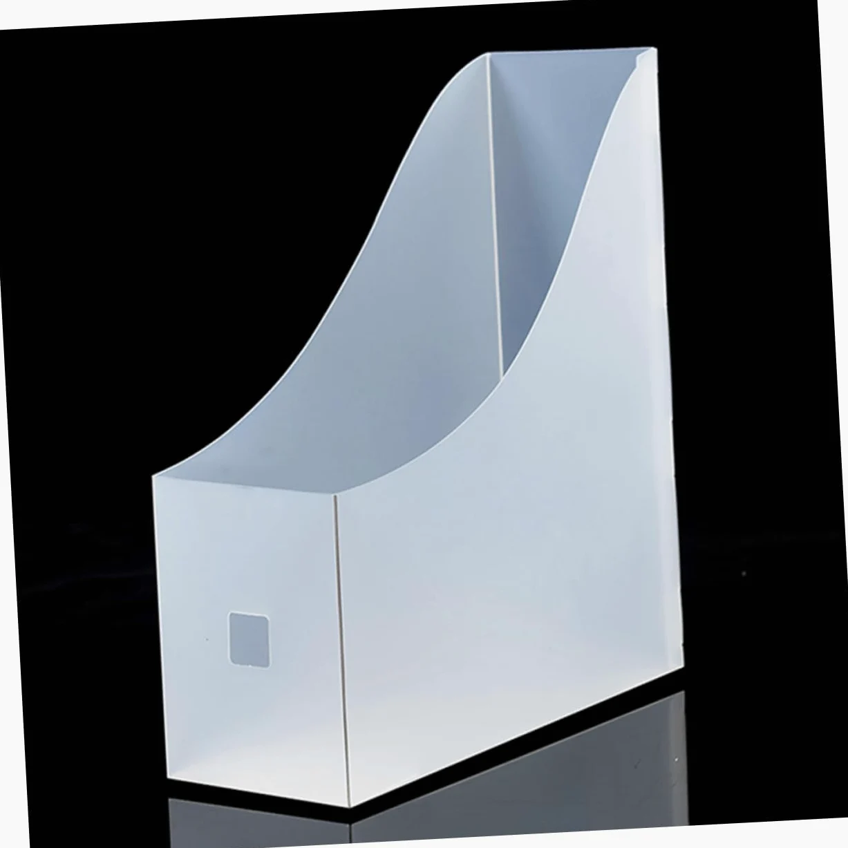 5pezzi Organizer Verticale Per Documenti Da Scaffale Da Ufficio Per Archiviazione Documenti e Materiale Scolastico Trasparente e Flessibile Per Scrivania e Spazi Di Lavoro