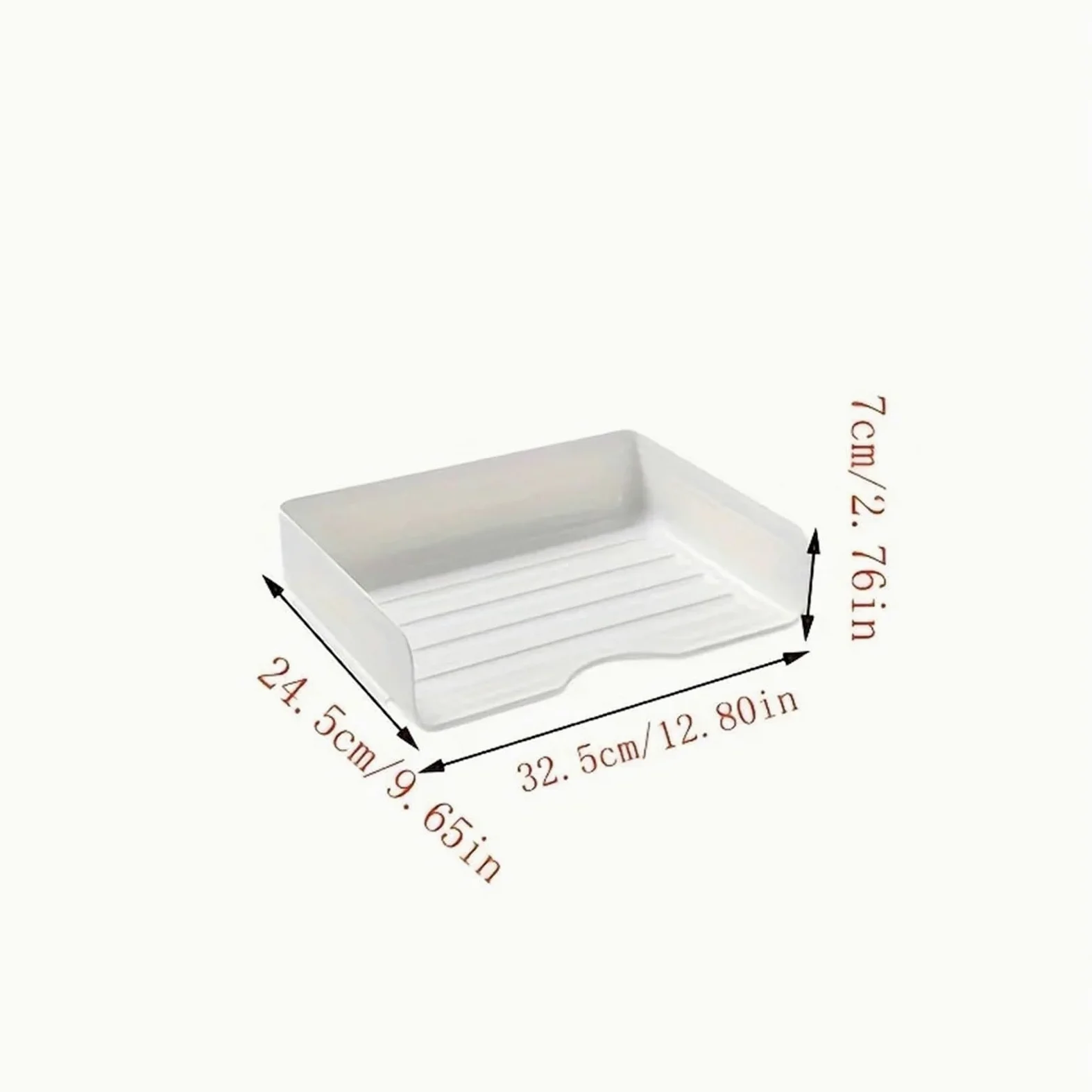 Vassoio Per Lettere Organizer Da Scrivania In Plastica Impilabile 2 Pezzi | Scatole portadocumenti A4, vassoio for lettere, supporto for forniture for ufficio, adatto for tavolo da studio