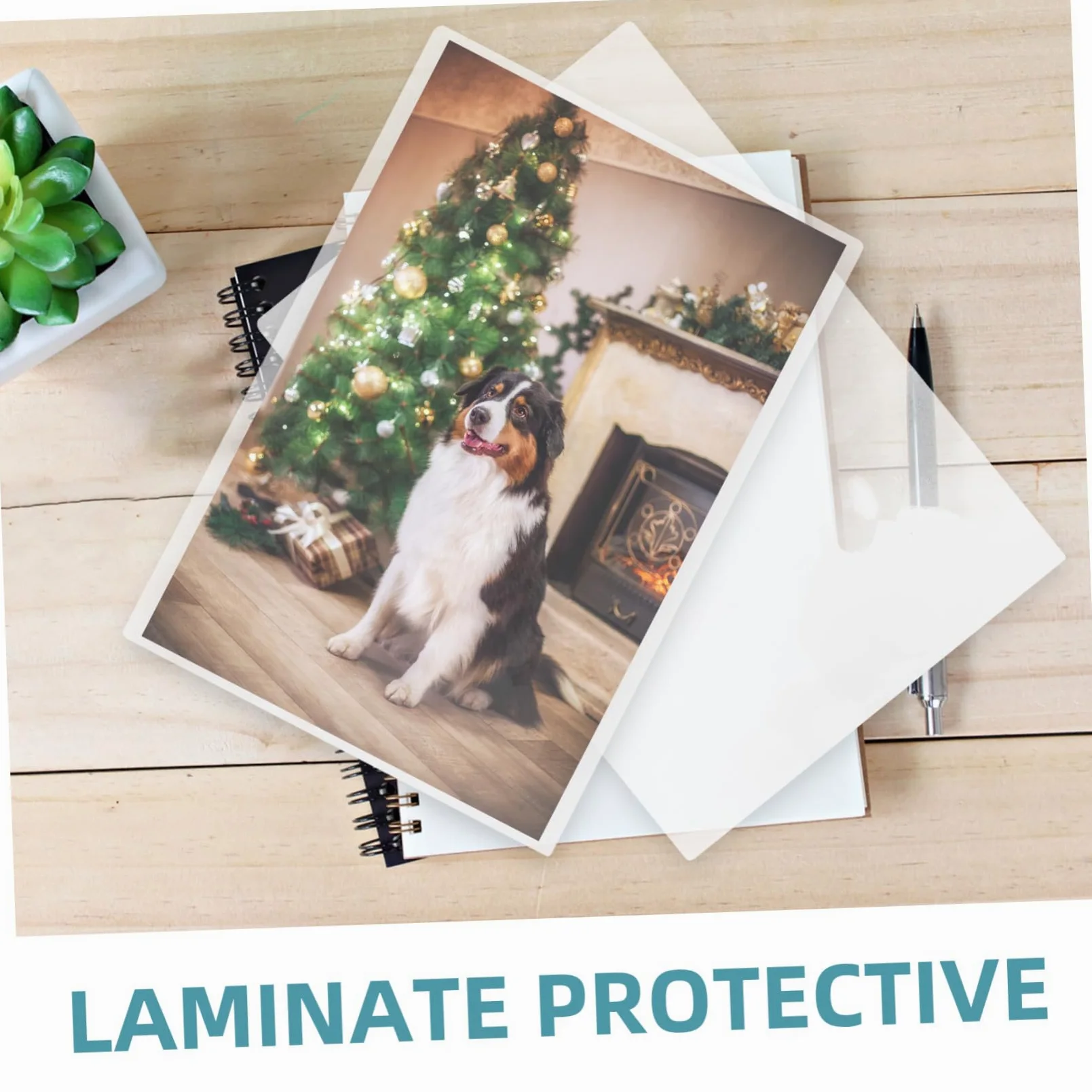 100 pezzi Buste Termiche per Plastificazione Pellicola Laminante Fogli Laminazione Protezione Documenti Foto Ricette con Rivestimento EVA Pet