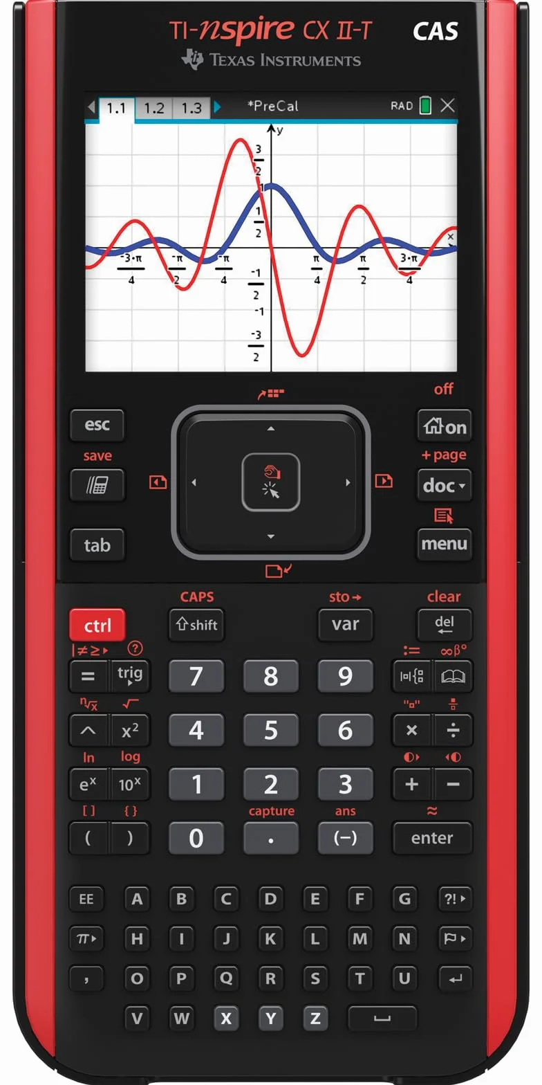 Texas Instruments TI-NSP CX II CAS FC (NSCXCAS2FC8E1A)
