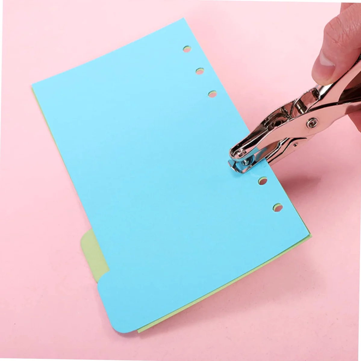 NUOBESTY 25pezzi Divisori Per Raccoglitori Punched Refill Per Scuola Organizzazione Documenti e Note Facile Usare e