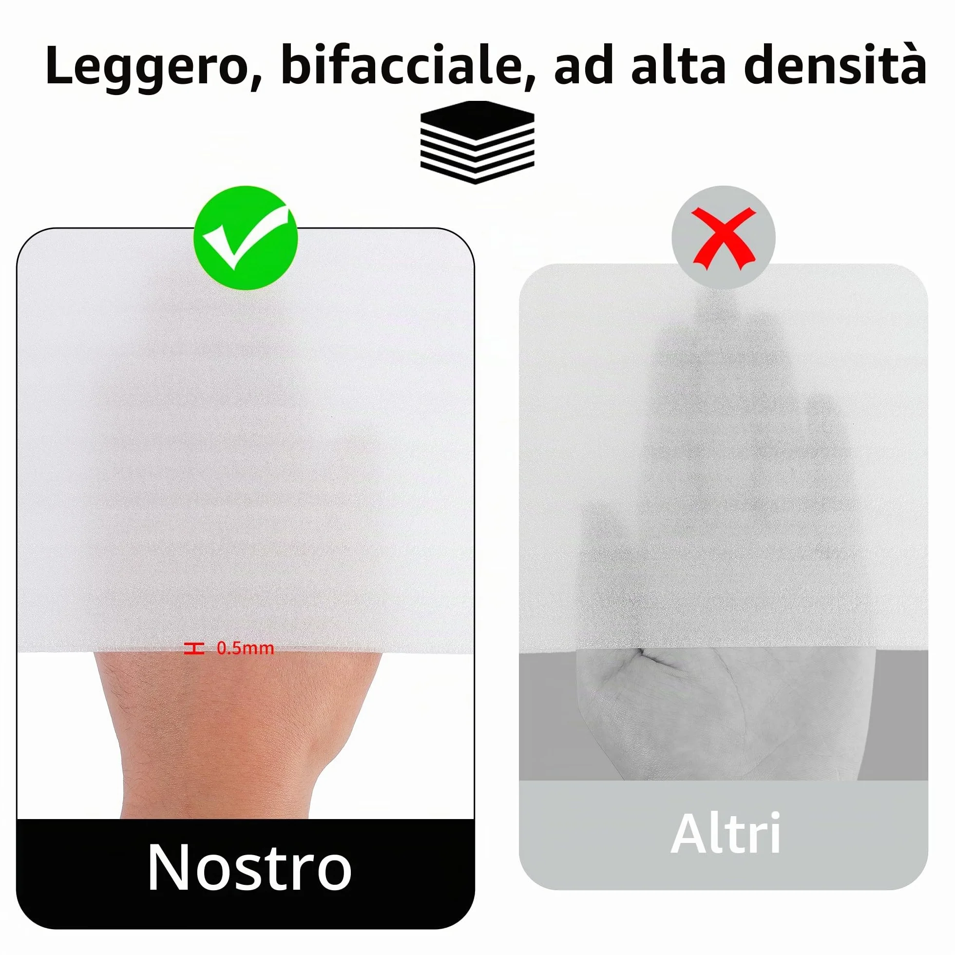Pezzi Pluriball Imballaggio Fogli Poliuretano Espanso 30 x 30 cm per Spedizioni Trasloco Protezione Fragile