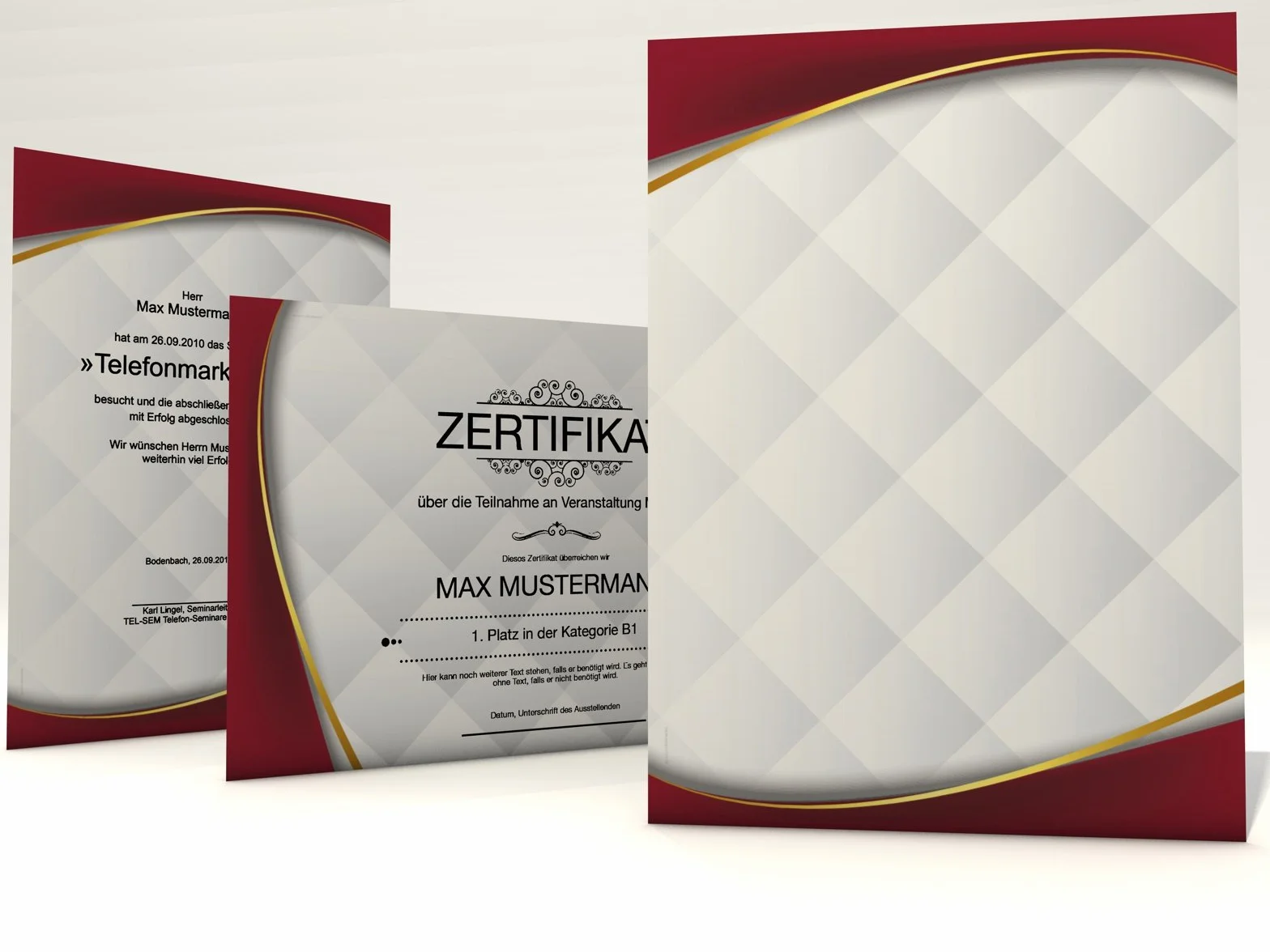 Carta certificata Prime, 10 fogli per certificati DIN A4, 190 G/MQ