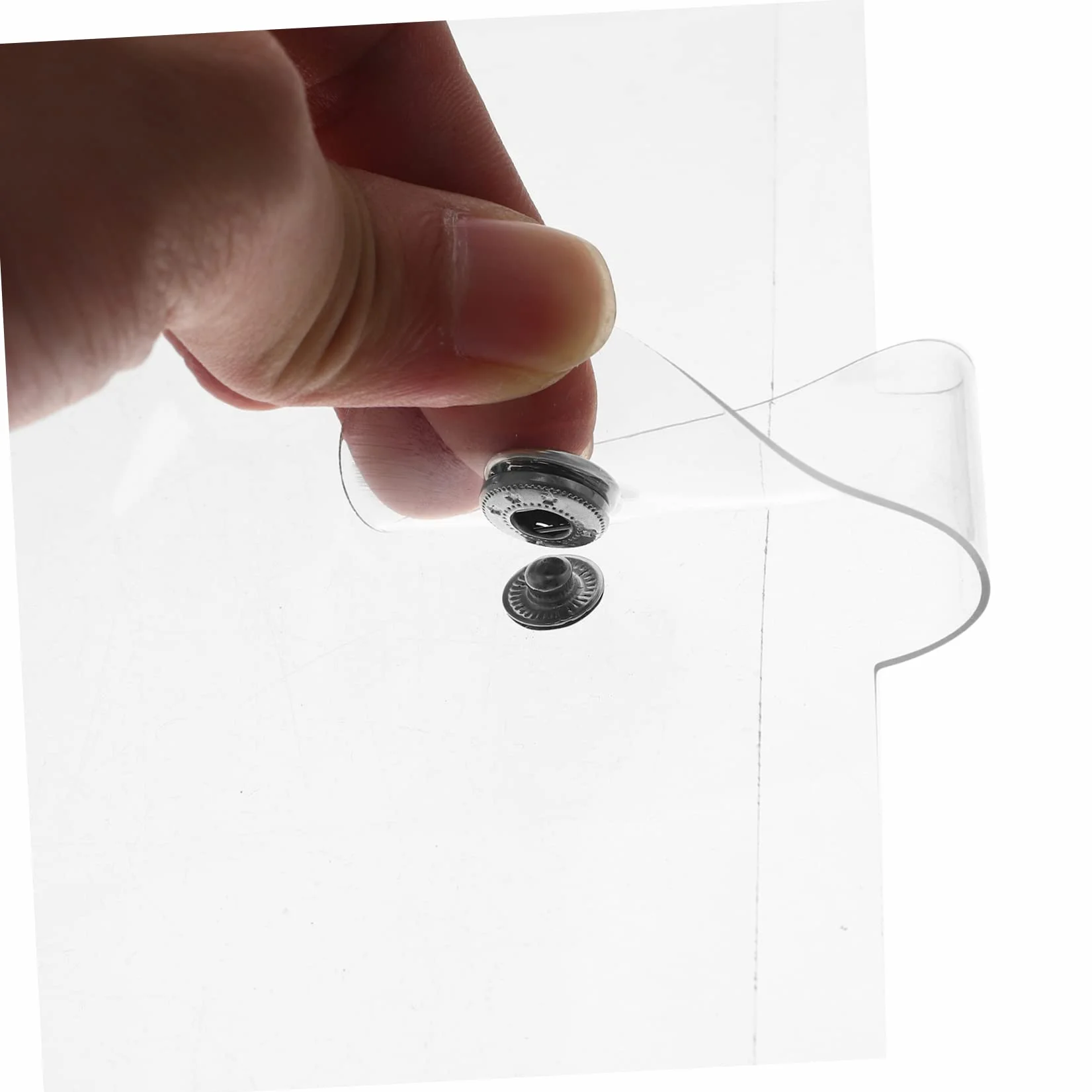 Raccoglitore per Quaderno ad Anelli A4 Plastica Trasparente per Studenti e Ufficio