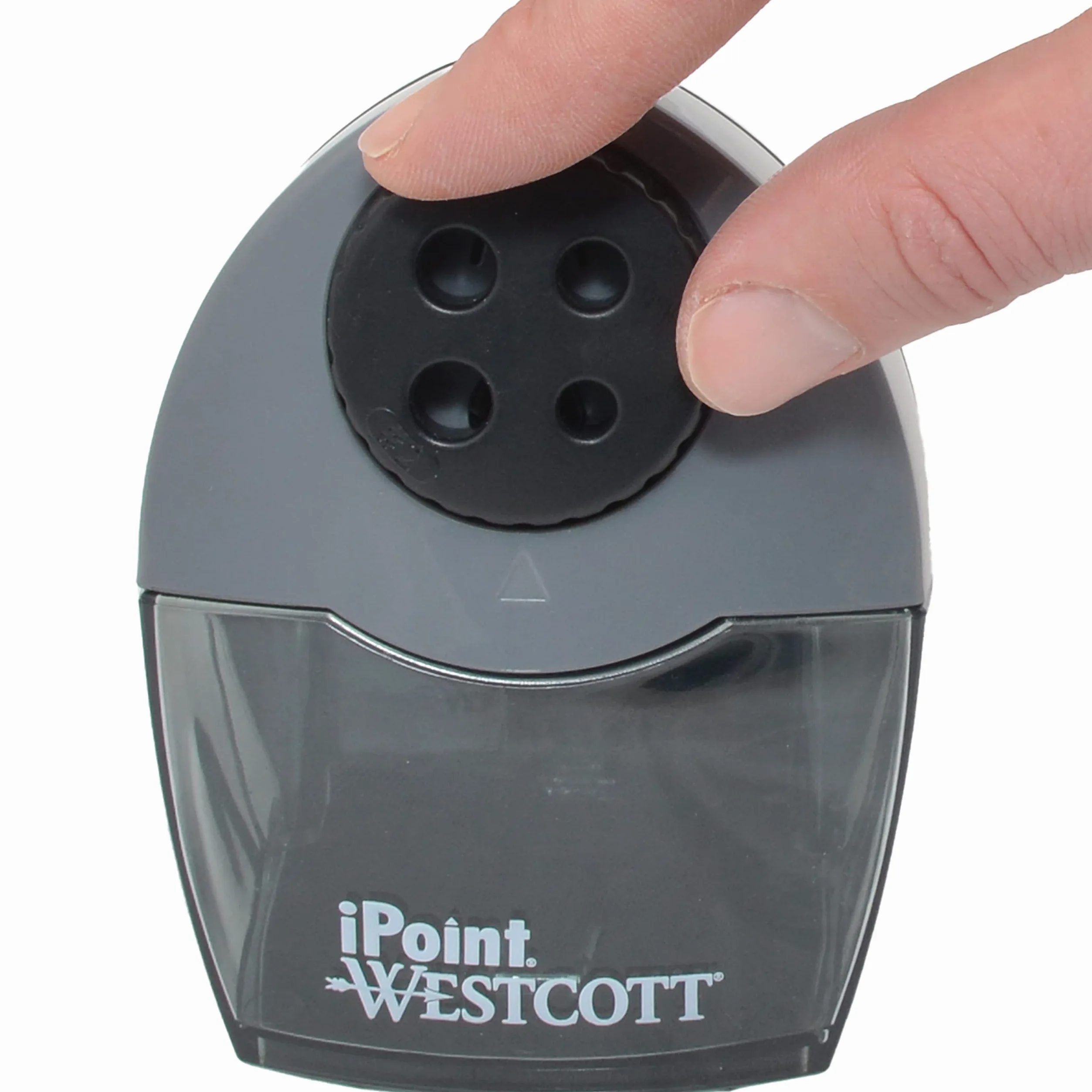 Westcott Temperamatite orizzontale compatto multi foro elettrico