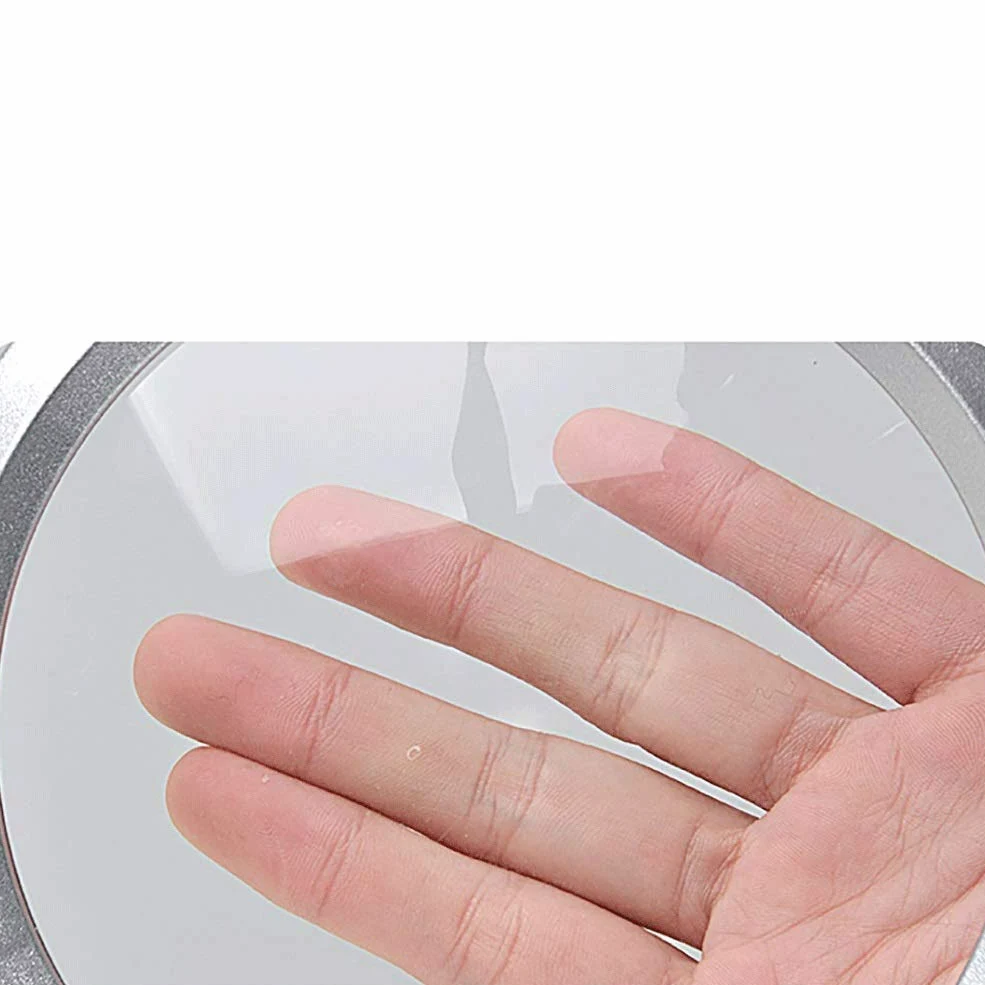 Lampada da Tavolo con Lente d'Ingrandimento per Anziani, Lettura Tramite Cellulare, Lente Grande HD, Tubo Flessibile Regolabile 30 Volte, angolazione Regolabile, Nuvole di Buon aus