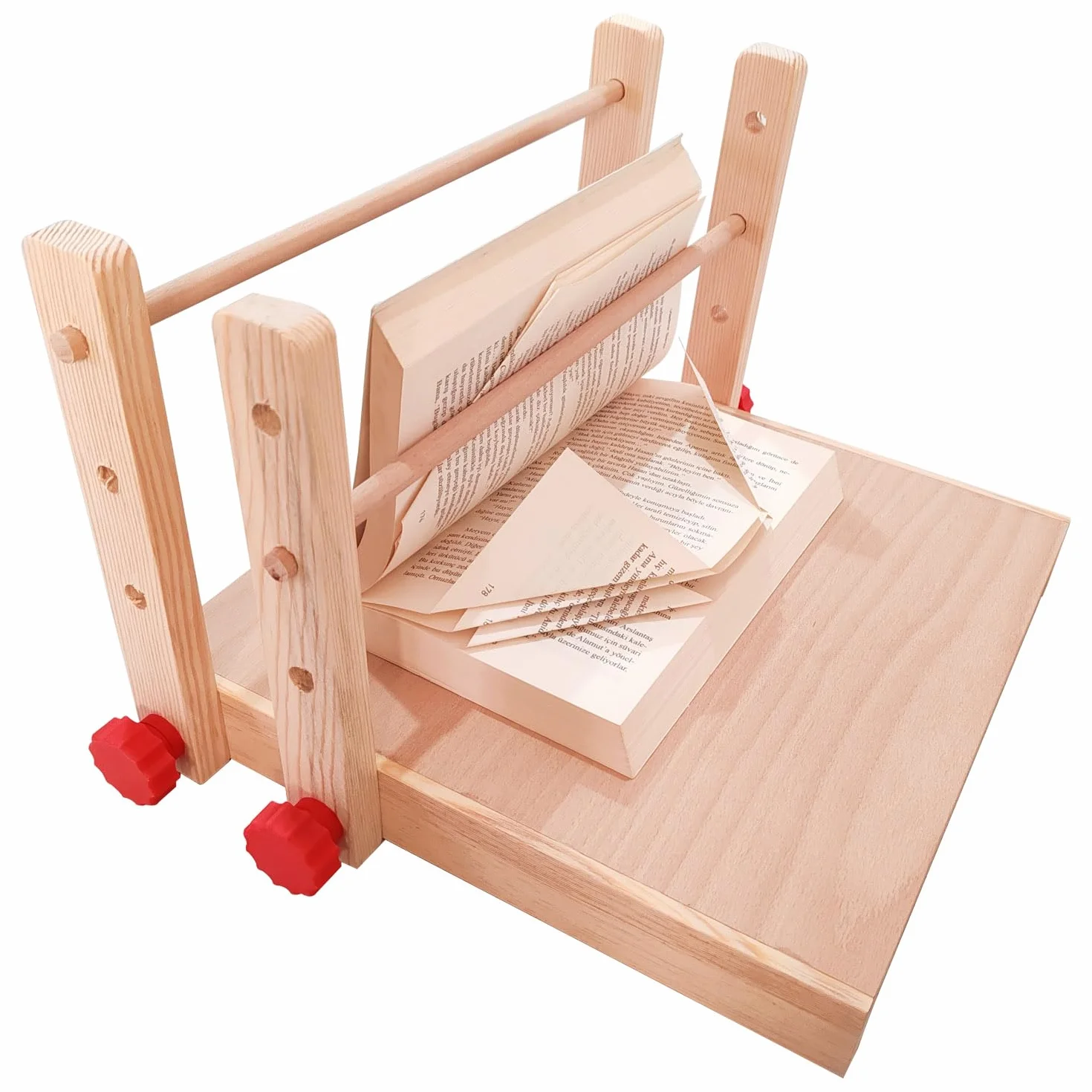 Book Folding Stand, Portable Multipurpose Book Deko Folding Tools